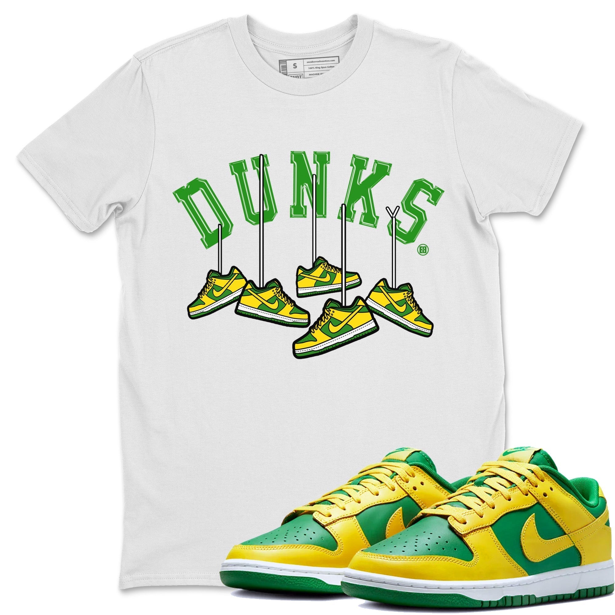 Hanging snkmatchs Unisex Tops - Dunk Reverse Brazil
