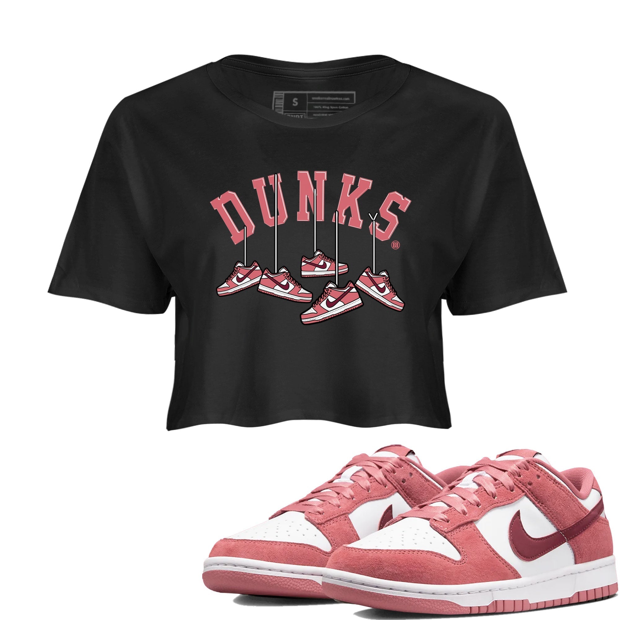 Hanging snkmatchs snkmatch Women's Top - Dunk Valentines Day 2024
