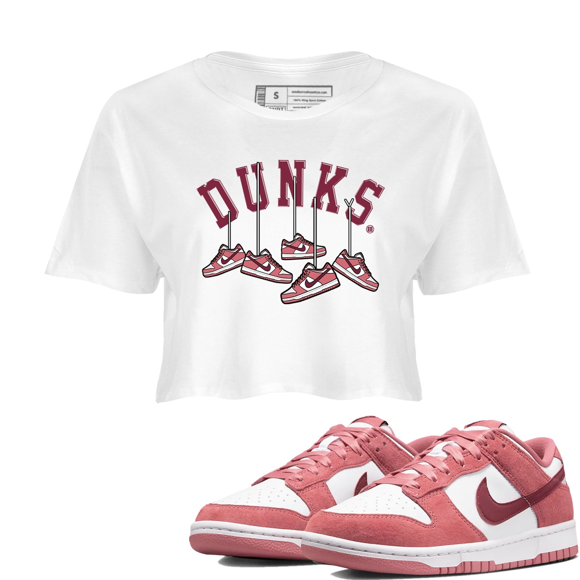 Hanging snkmatchs snkmatch Women's Top - Dunk Valentines Day 2024