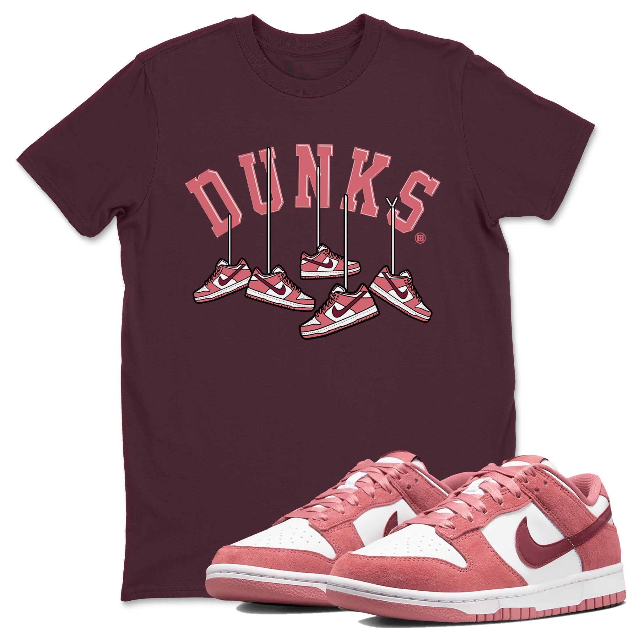 Hanging snkmatchs snkmatch Tees - Dunk Valentines Day 2024