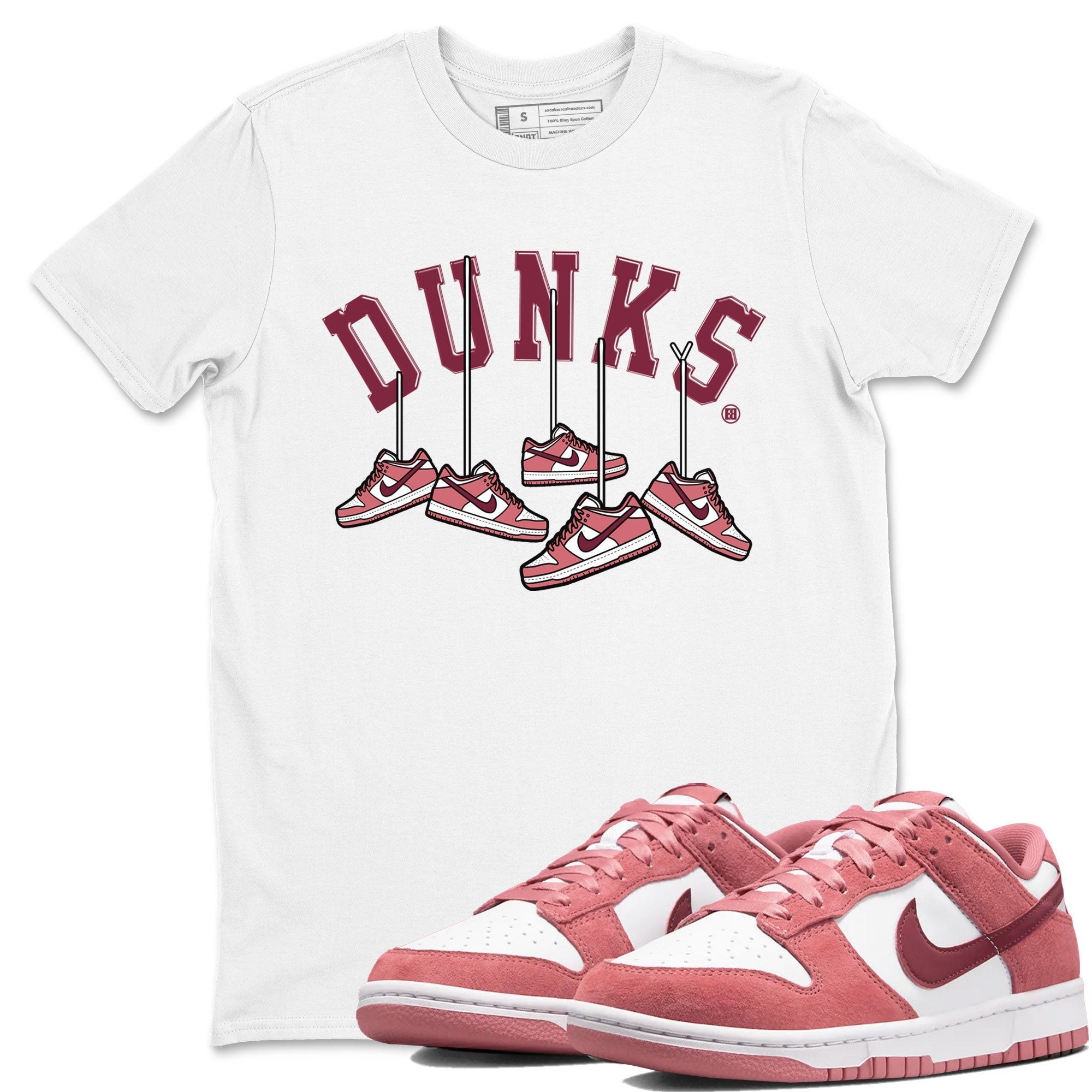 Hanging snkmatchs snkmatch Tees - Dunk Valentines Day 2024