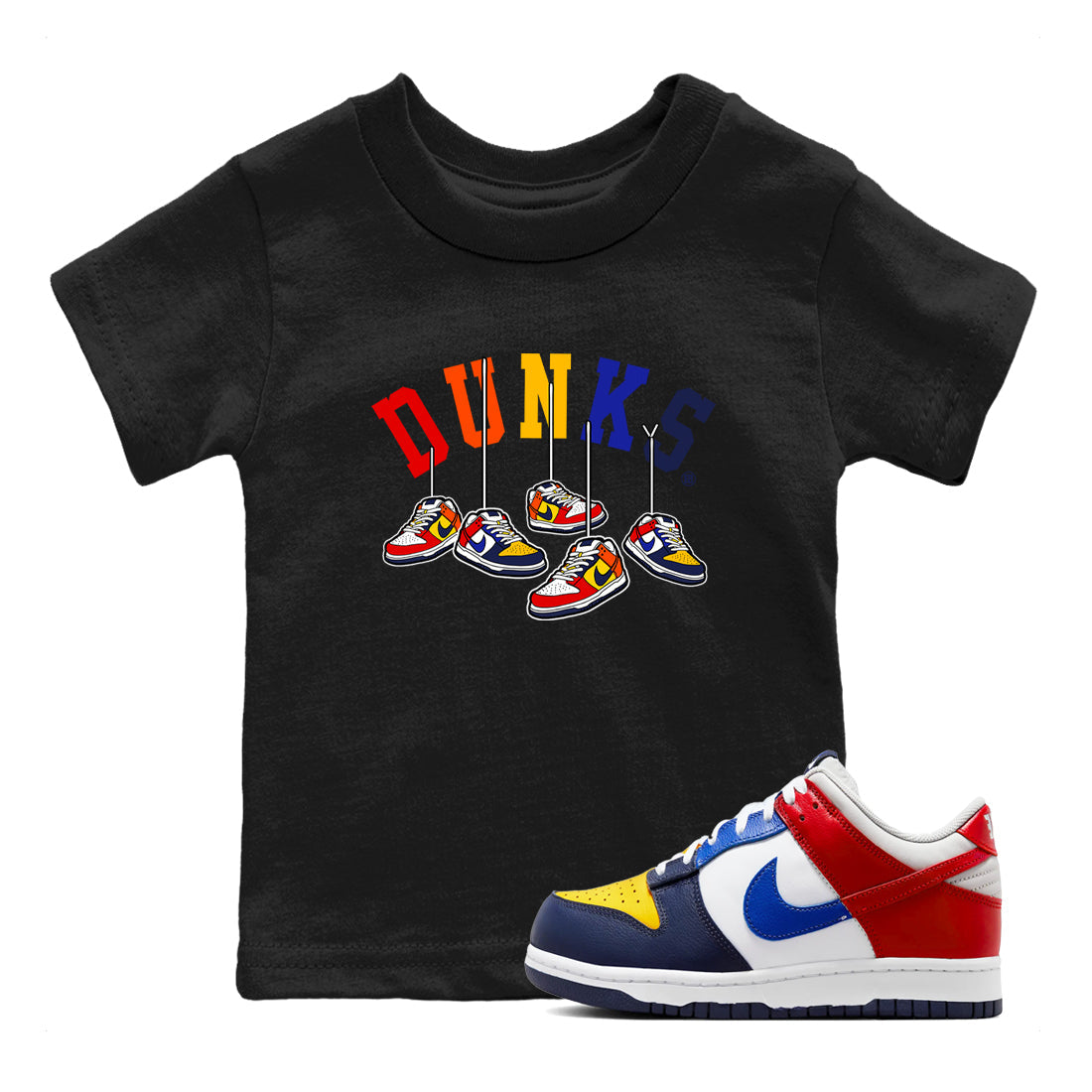 Hanging snkmatchs snkmatch Tees Kids - Dunk What The