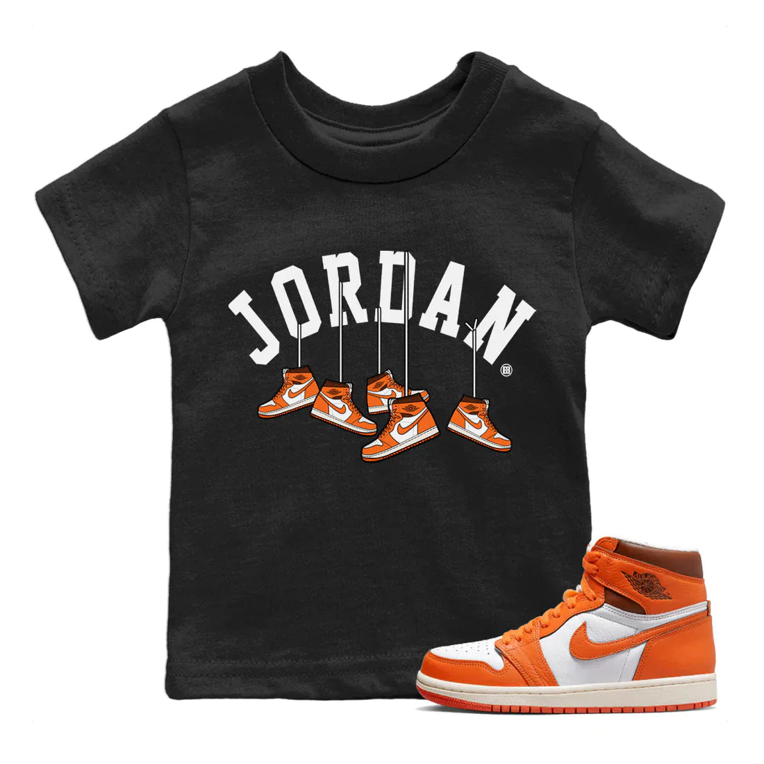 Hanging snkmatchs Kids Tops - Air Jordan 1 Starfish