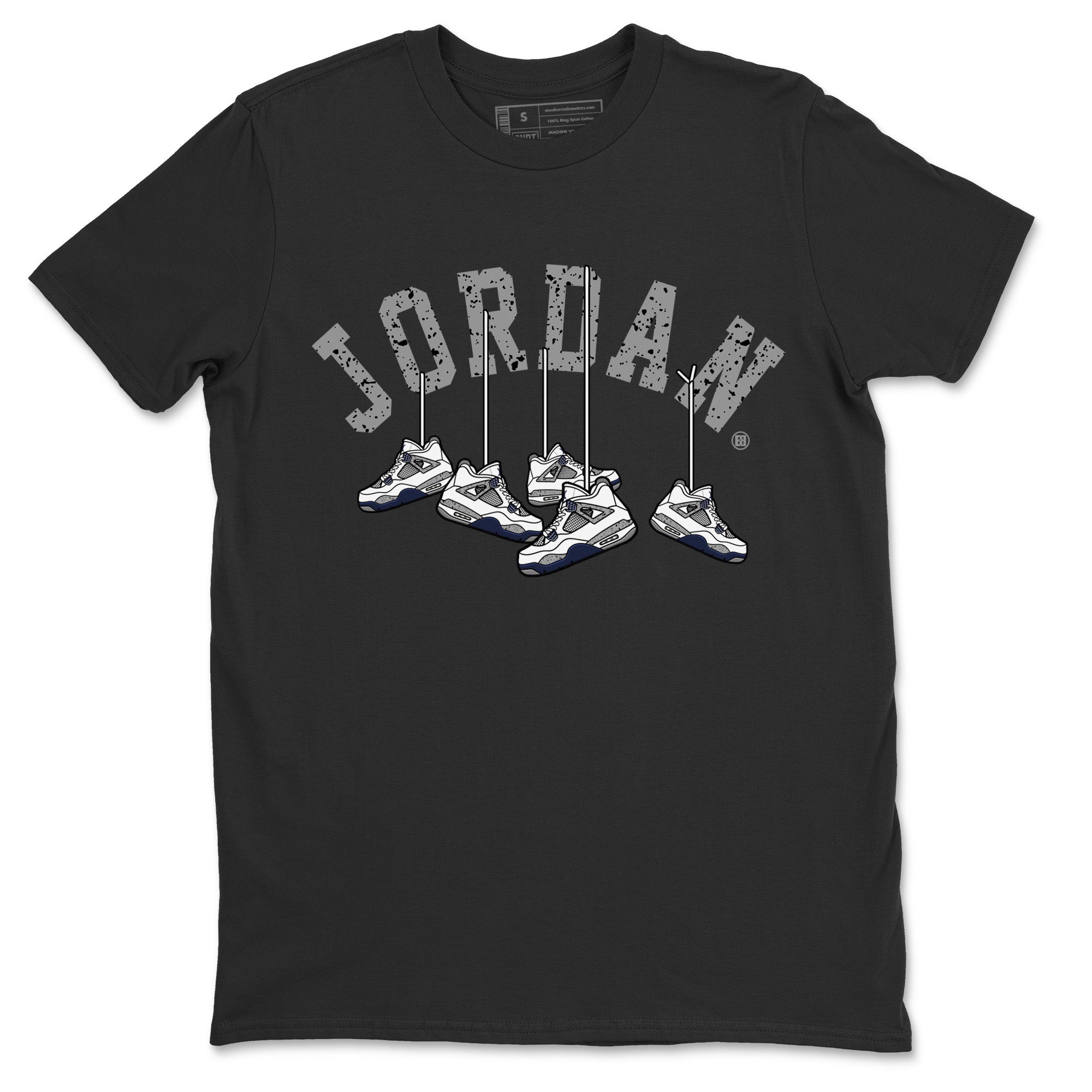 Hanging snkmatchs Unisex Tops - Air Jordan 4 Midnight Navy