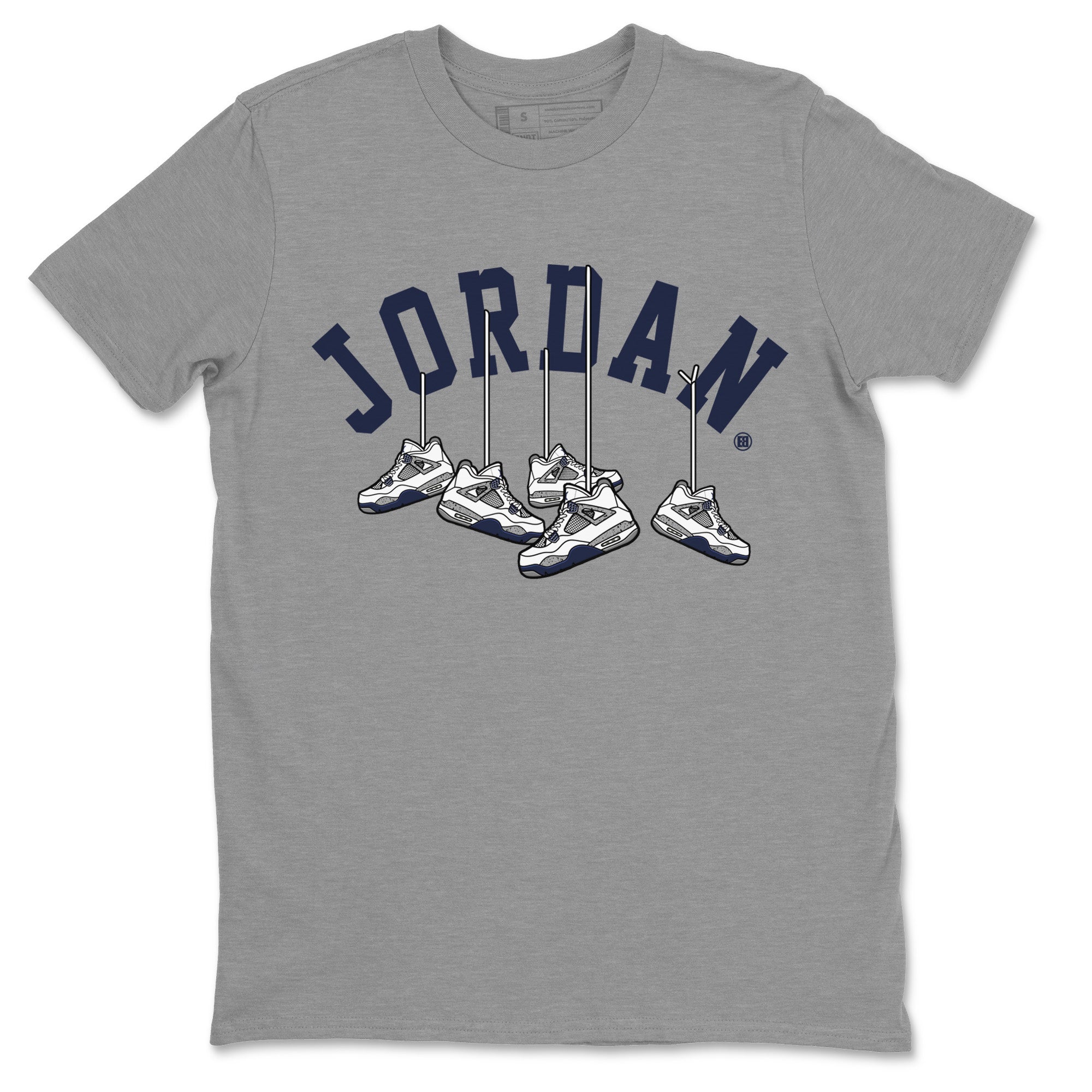 Hanging snkmatchs Unisex Tops - Air Jordan 4 Midnight Navy