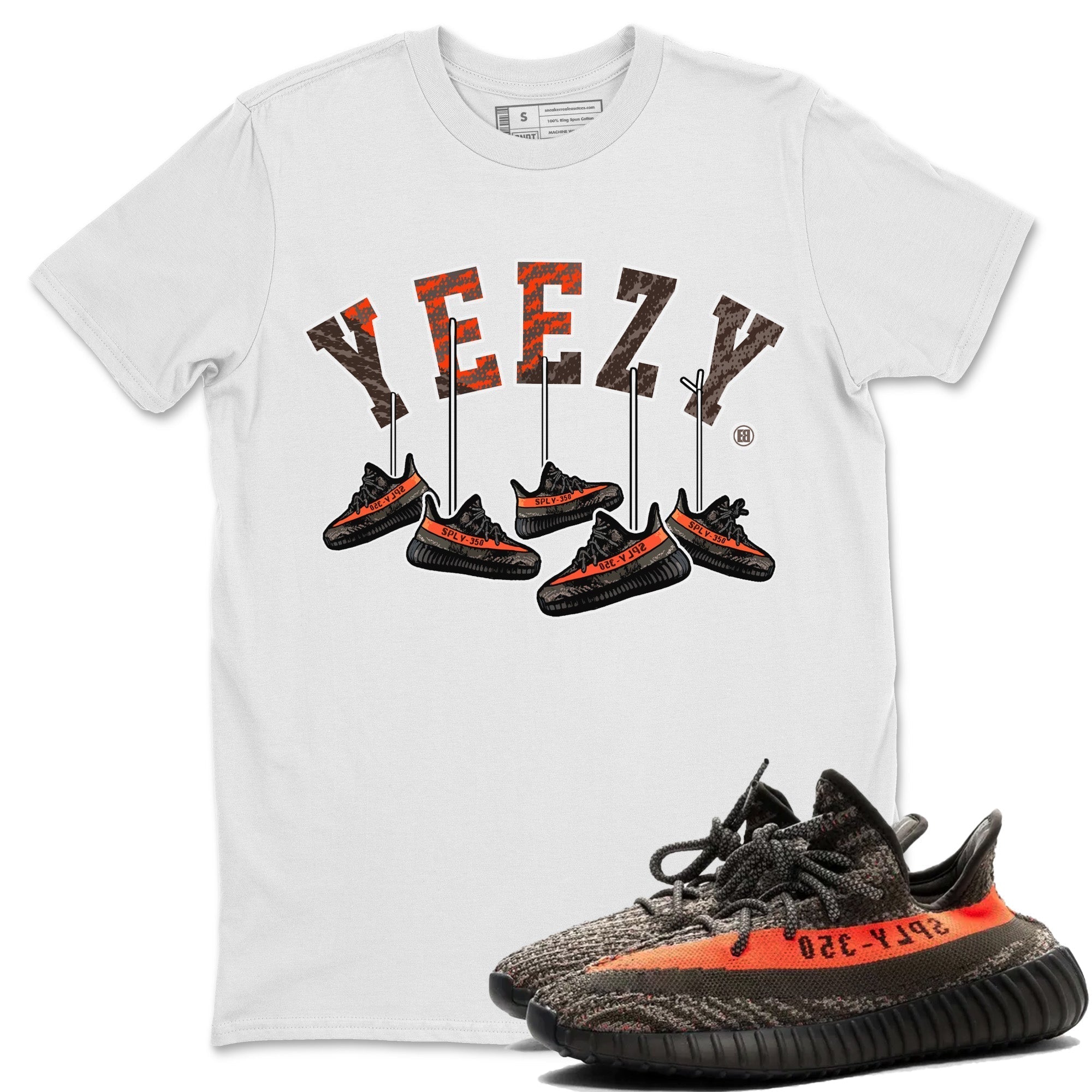 Hanging snkmatchs Unisex Tops - Yeezy 350 Carbon Beluga