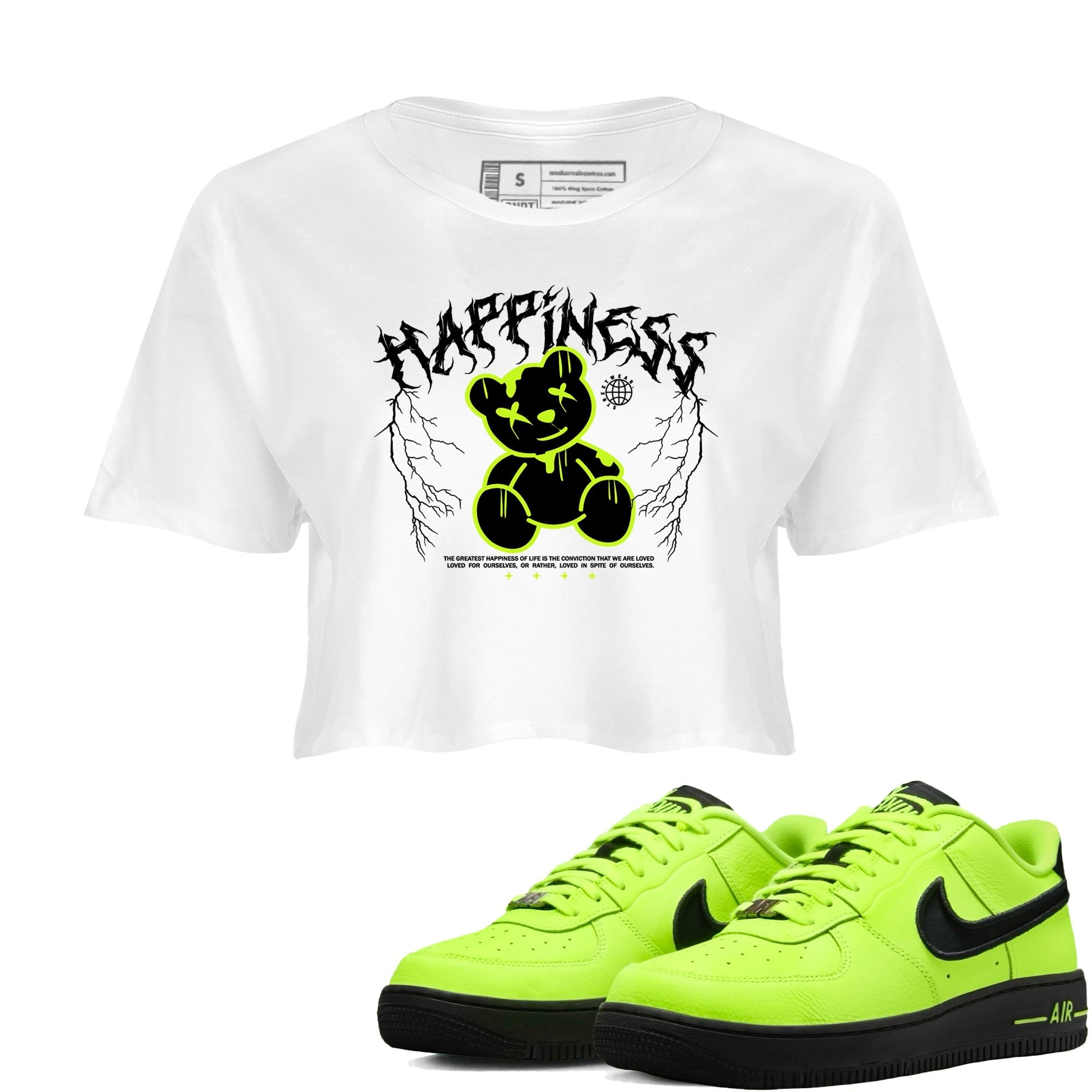 Happiness Bear snkmatch Women's Top - Air Force 1 Volt