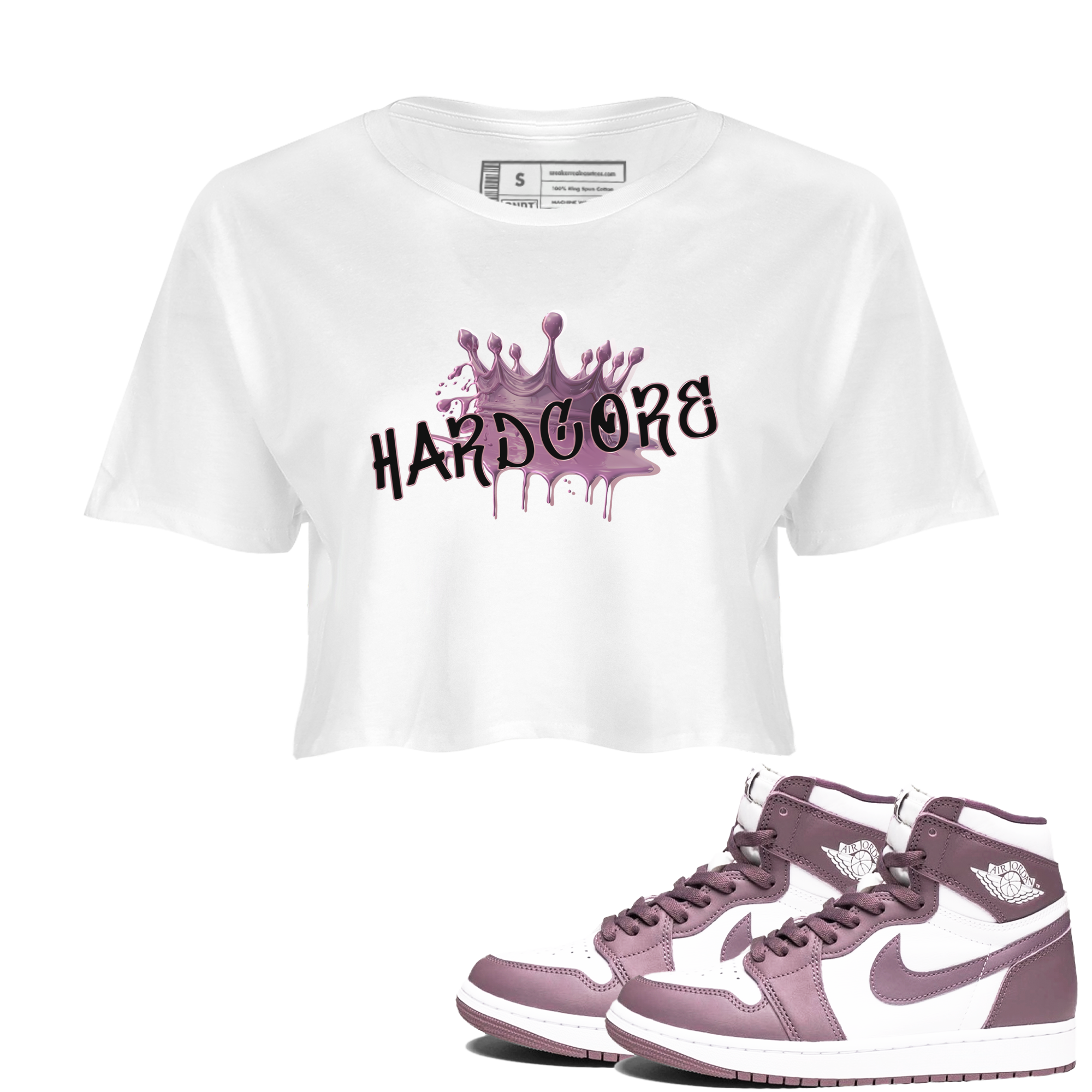 Hardcore snkmatch Women's Top - Air Jordan 1 Mauve