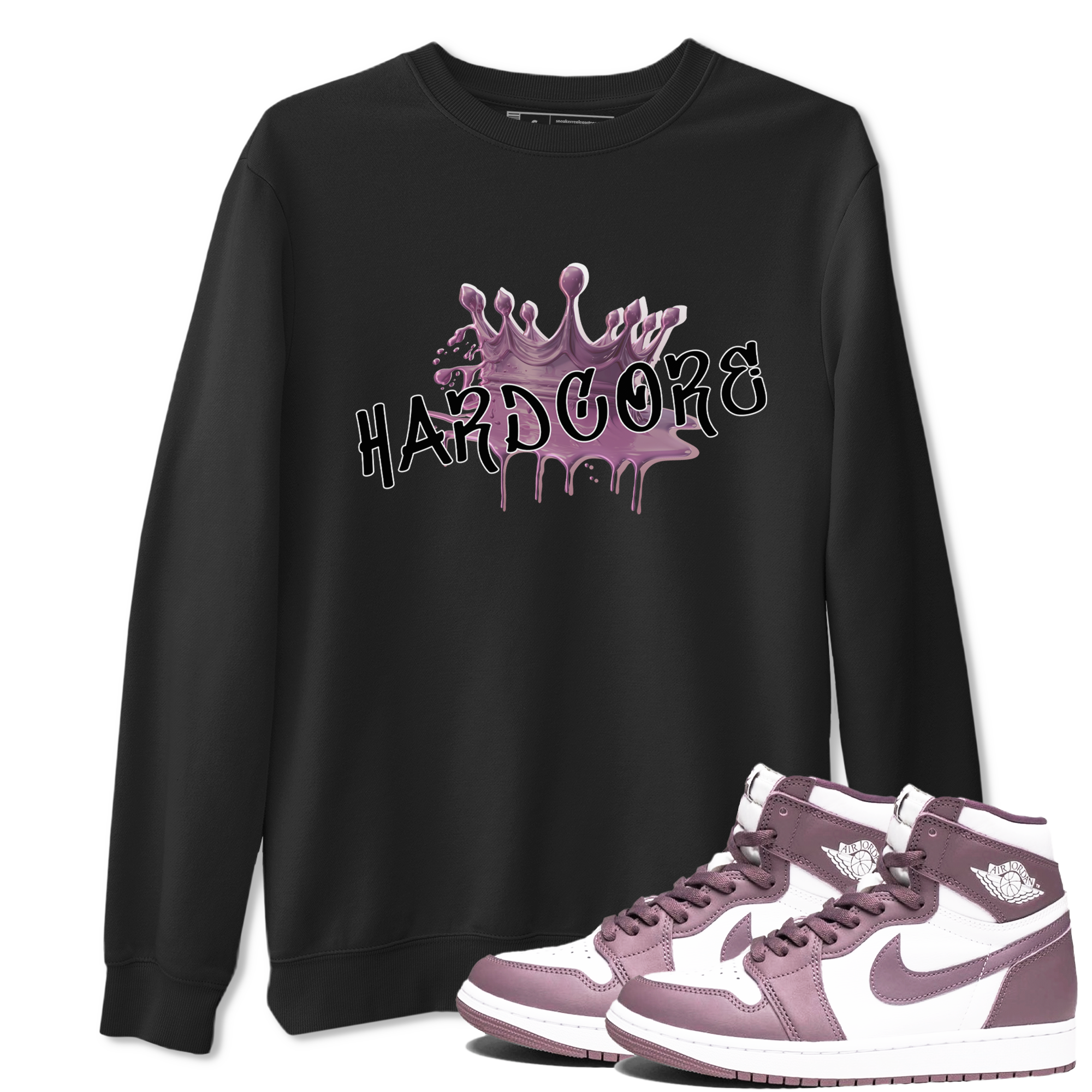 Hardcore snkmatch Tee - Air Jordan 1 Mauve