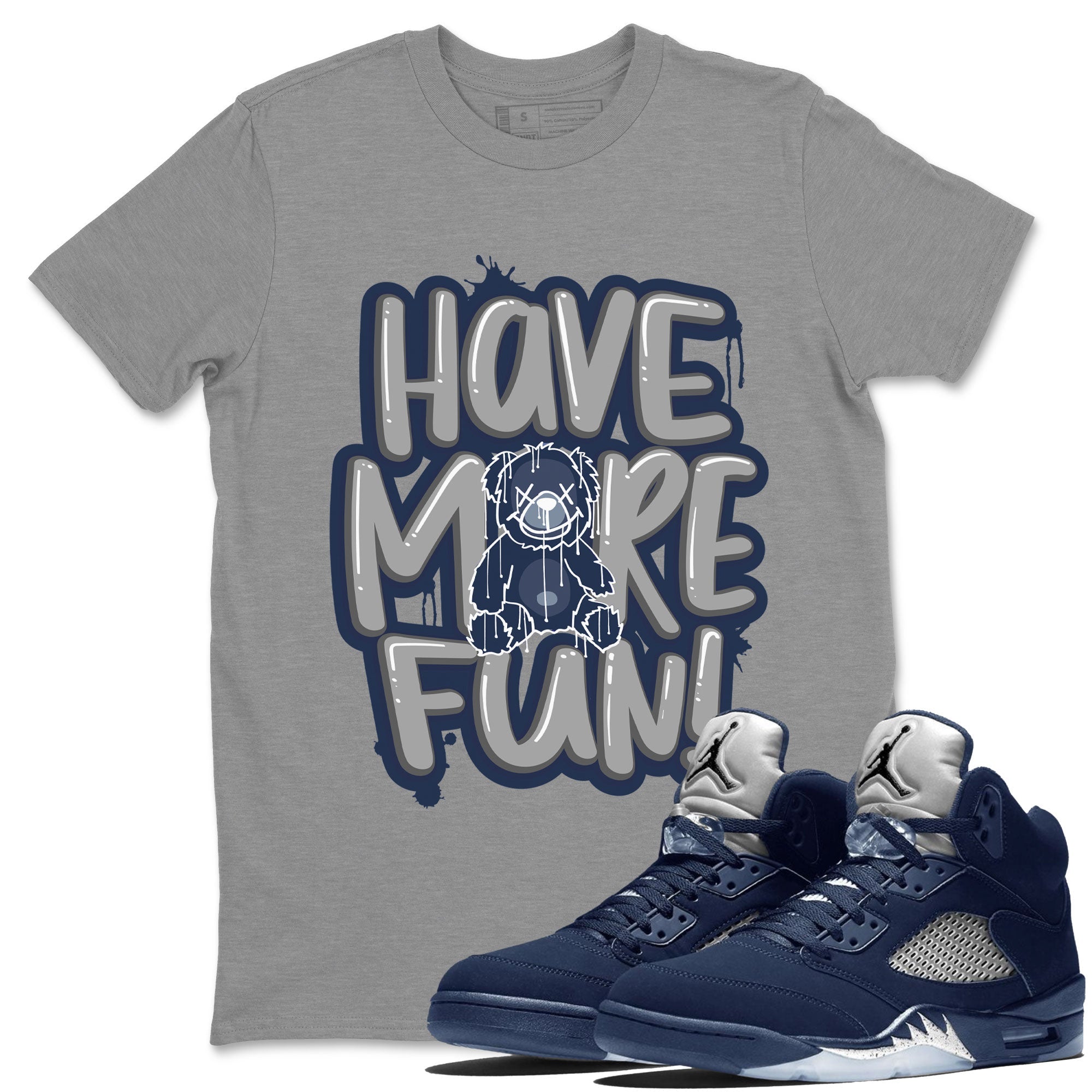 Have More Fun Unisex Tops - Air Jordan 5 Georgetown