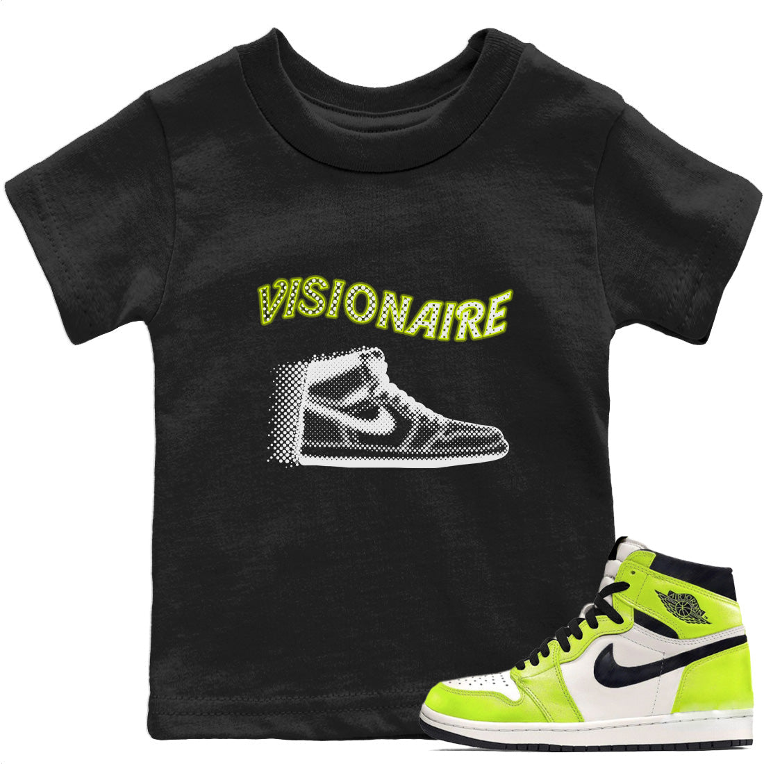 Hazy Kids Tops - Air Jordan 1 Visionaire