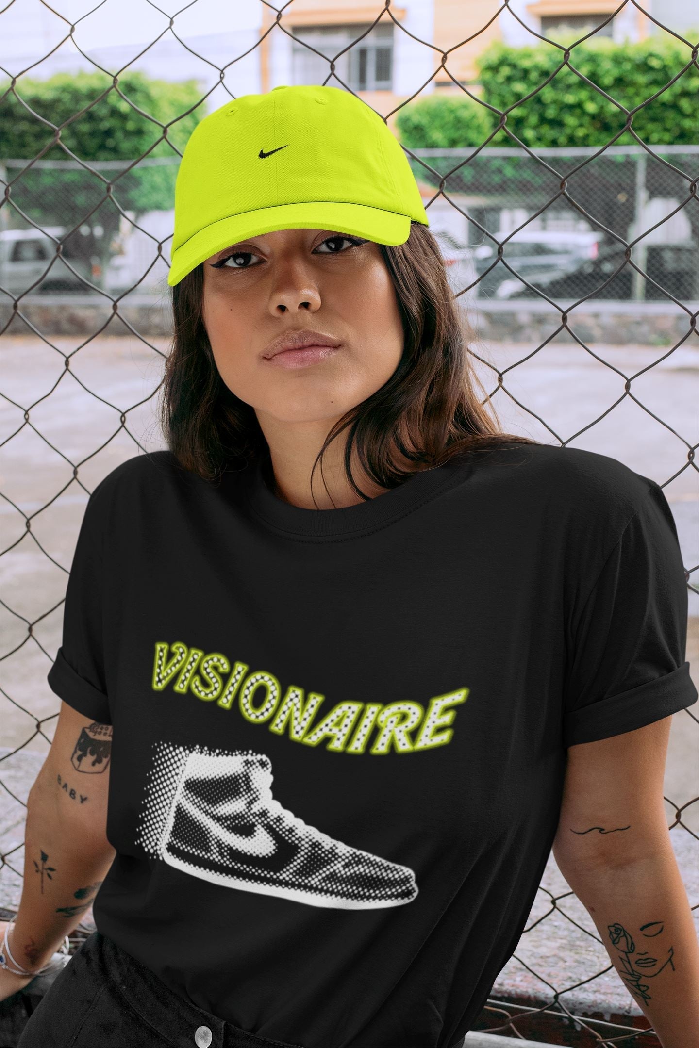Hazy Unisex Tops - Air Jordan 1 Visionaire