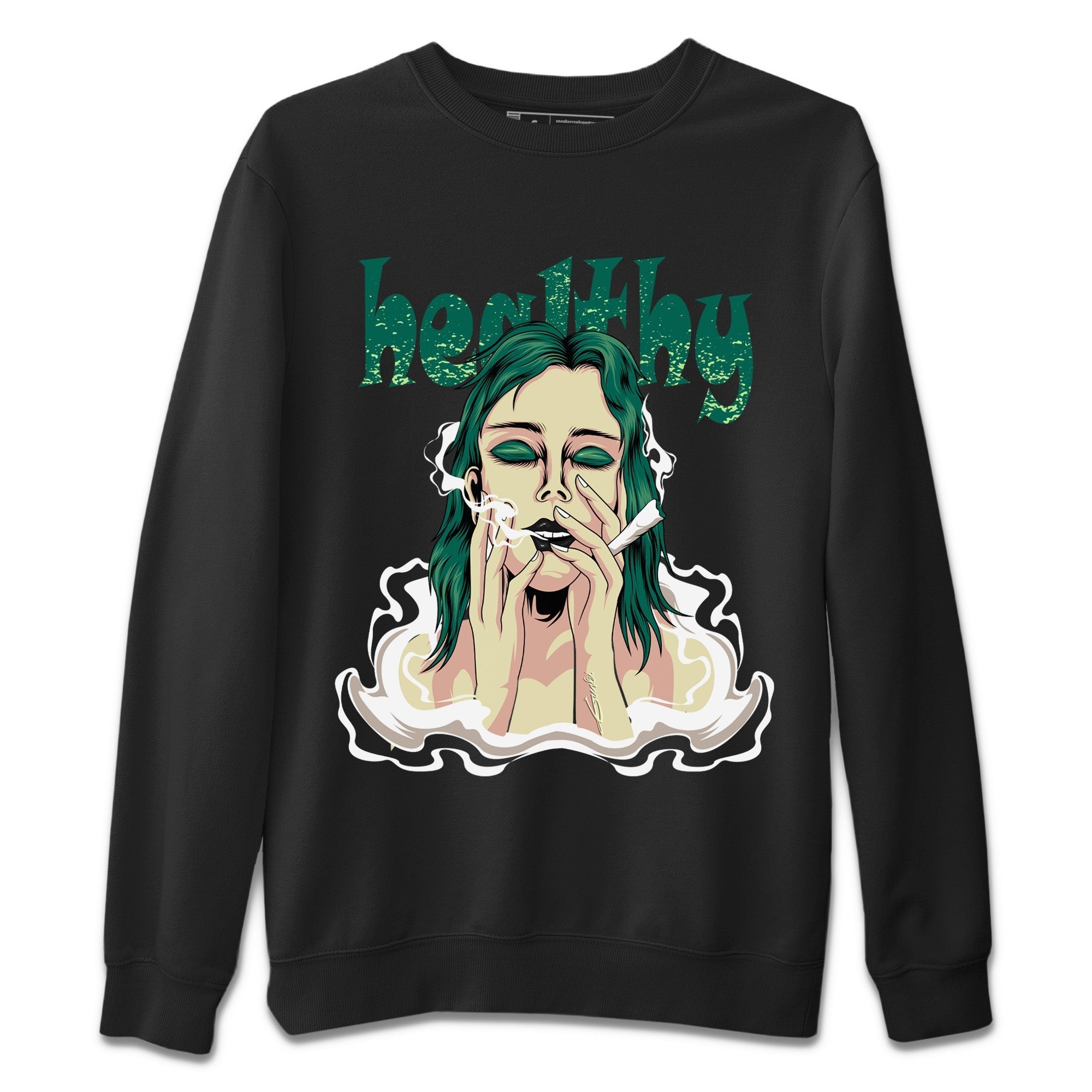 Healthy Unisex Tops - Air Jordan 1 Gorge Green