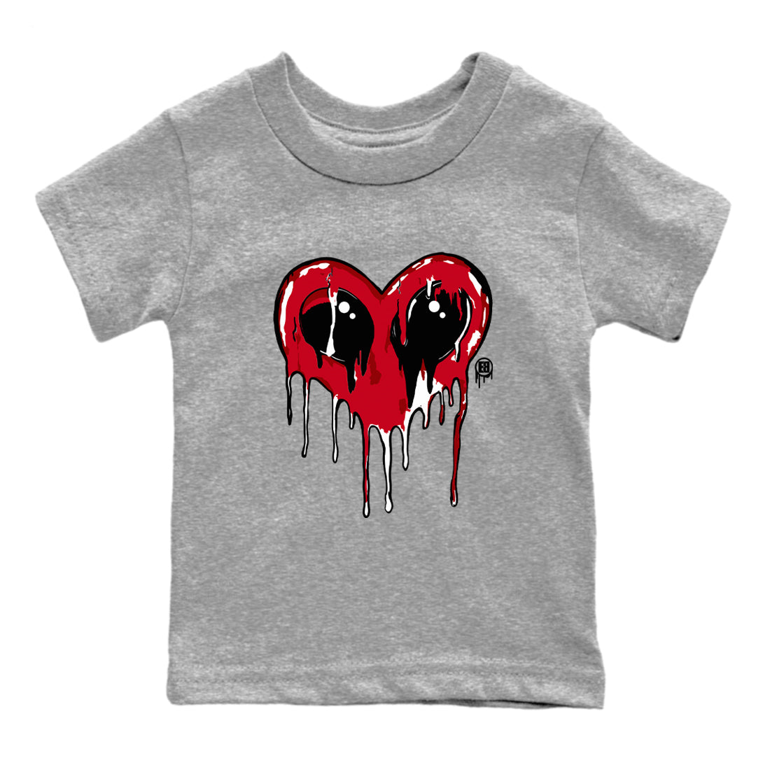 Heart Alien snkmatch Tees Kids - Air Jordan 1 '85 Bred