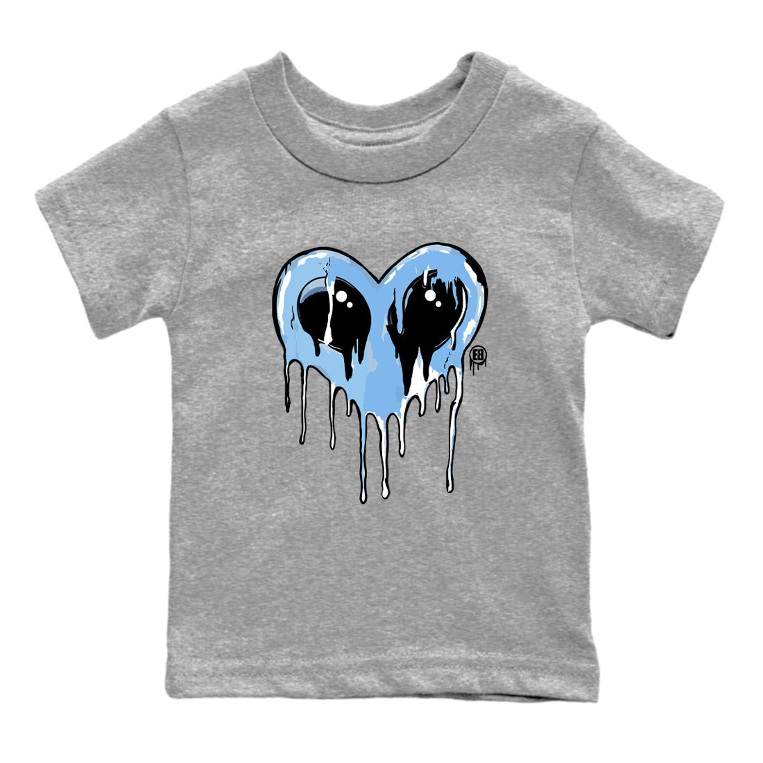 Heart Alien snkmatch Tees Kids - Air Jordan 11 Legend Blue