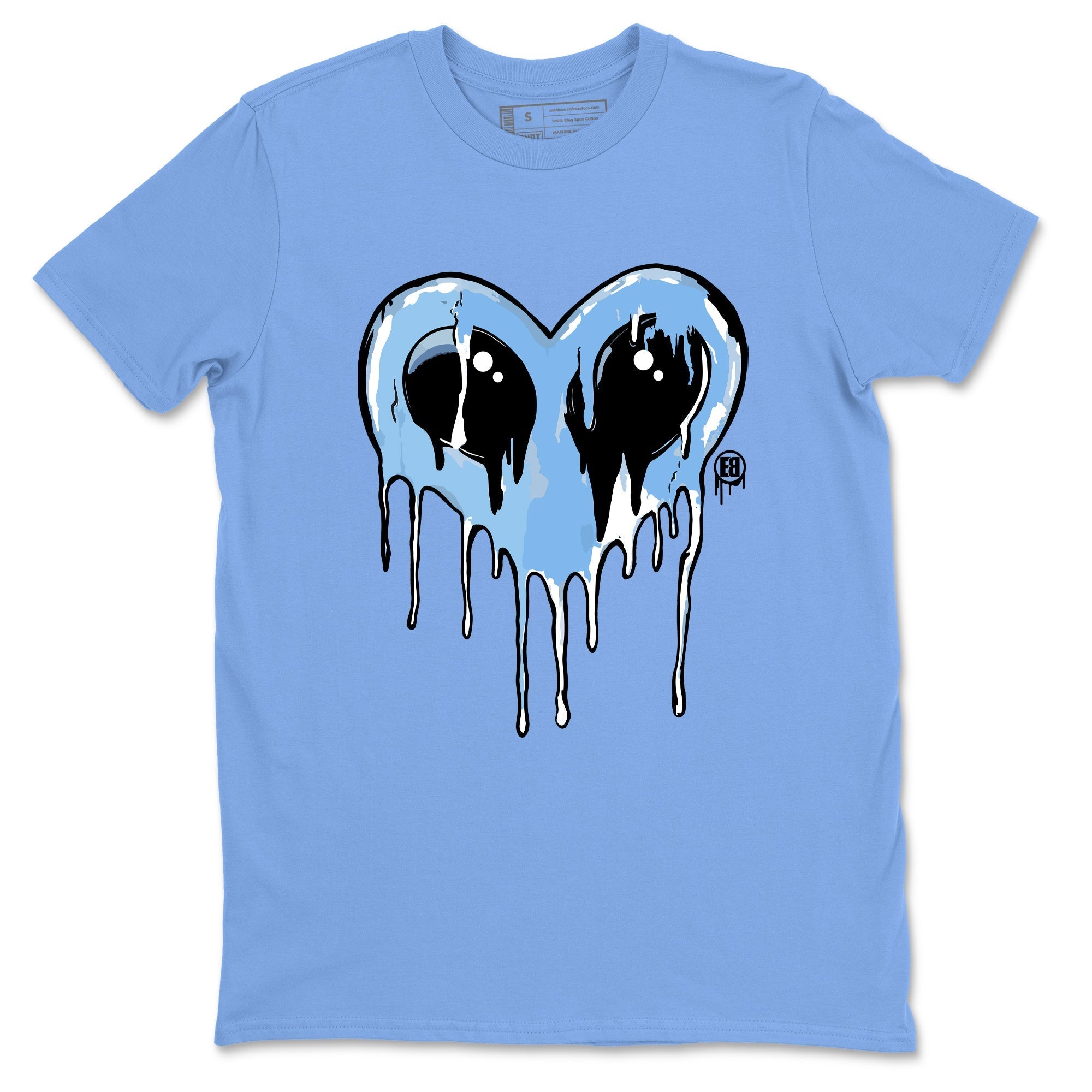 Heart Alien snkmatch Tees - Air Jordan 11 Legend Blue
