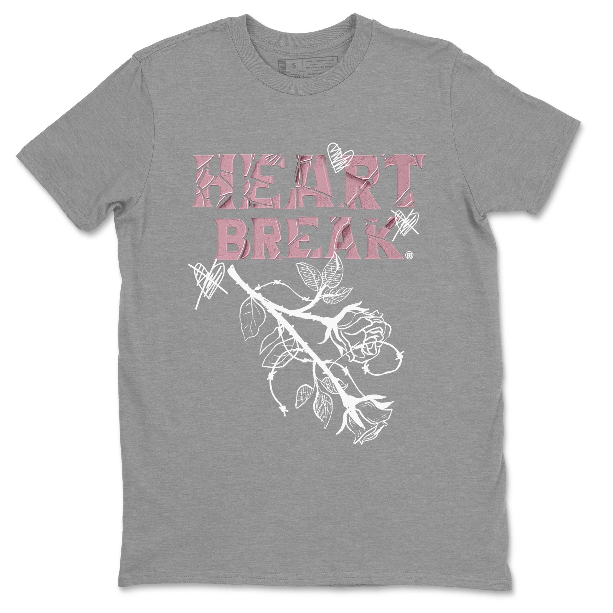 Heart Break snkmatch Tee - Air Jordan 1 Mauve