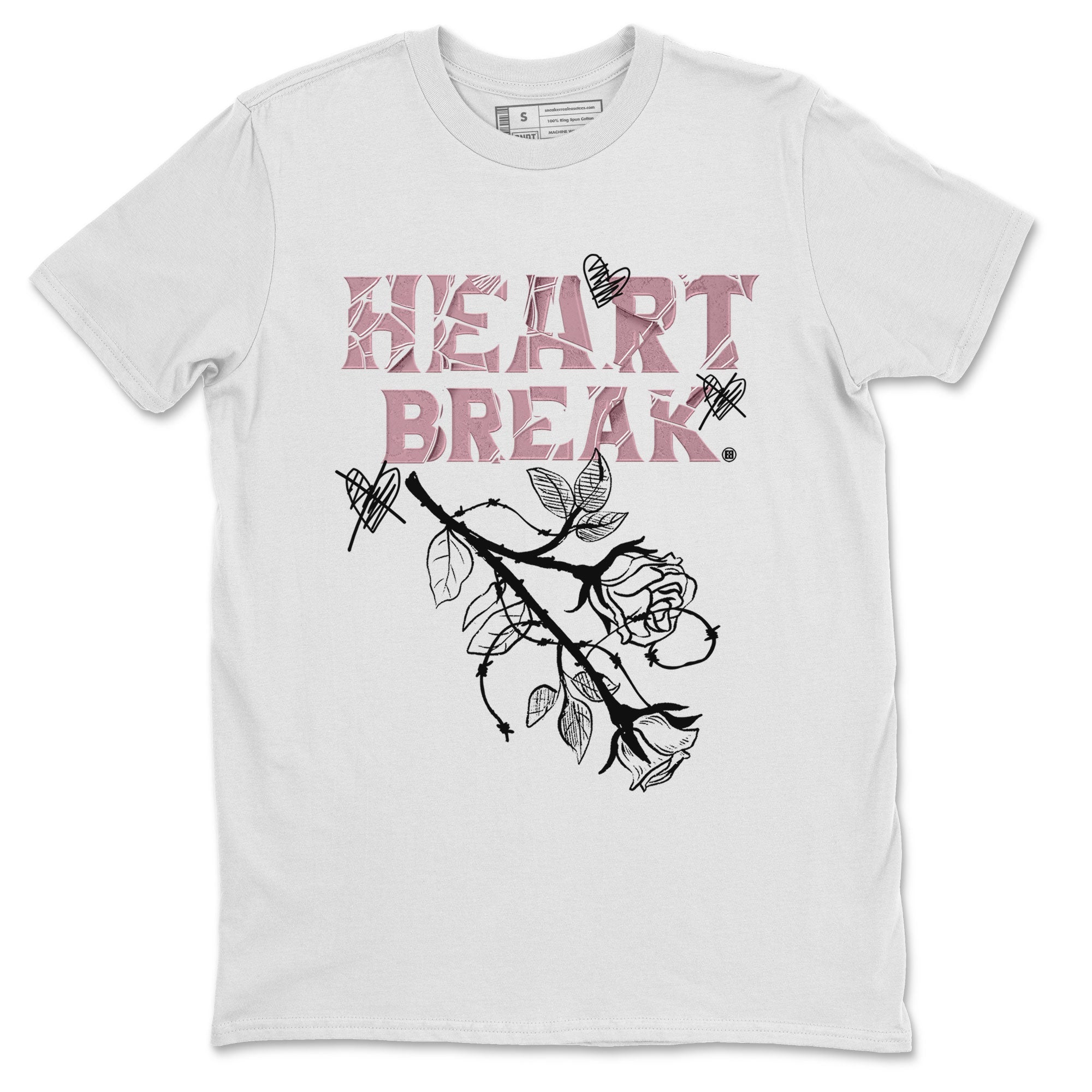 Heart Break snkmatch Tee - Air Jordan 1 Mauve