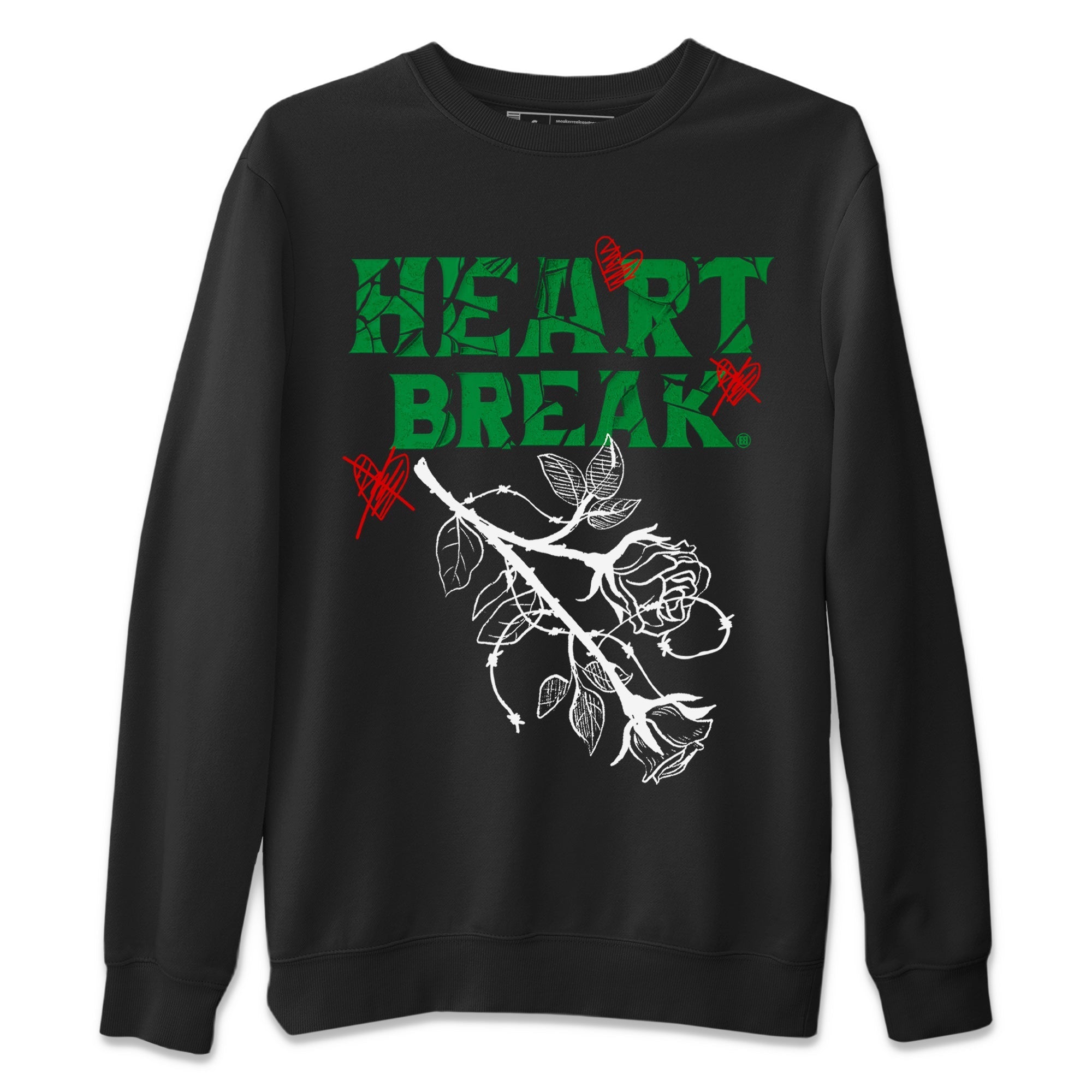 Heart Break Unisex Tops - Air Jordan 3 Lucky Green