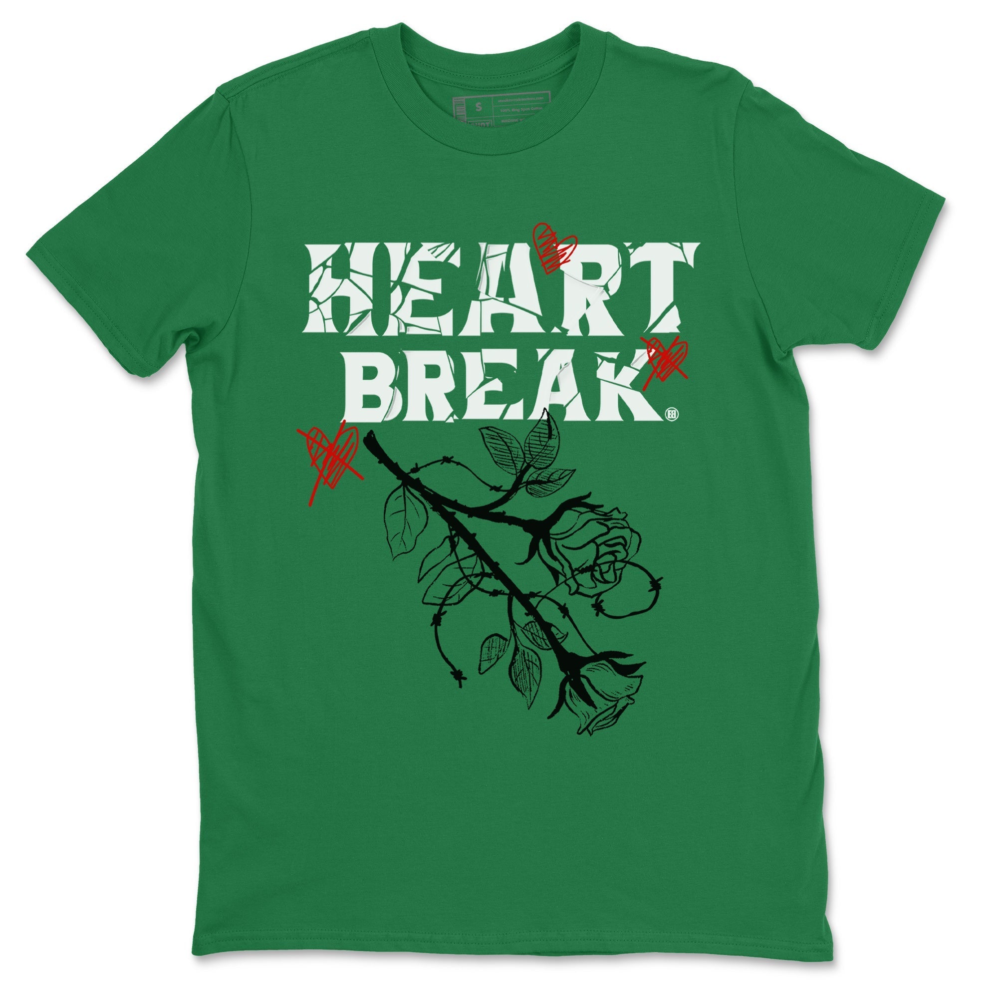 Heart Break Unisex Tops - Air Jordan 3 Lucky Green