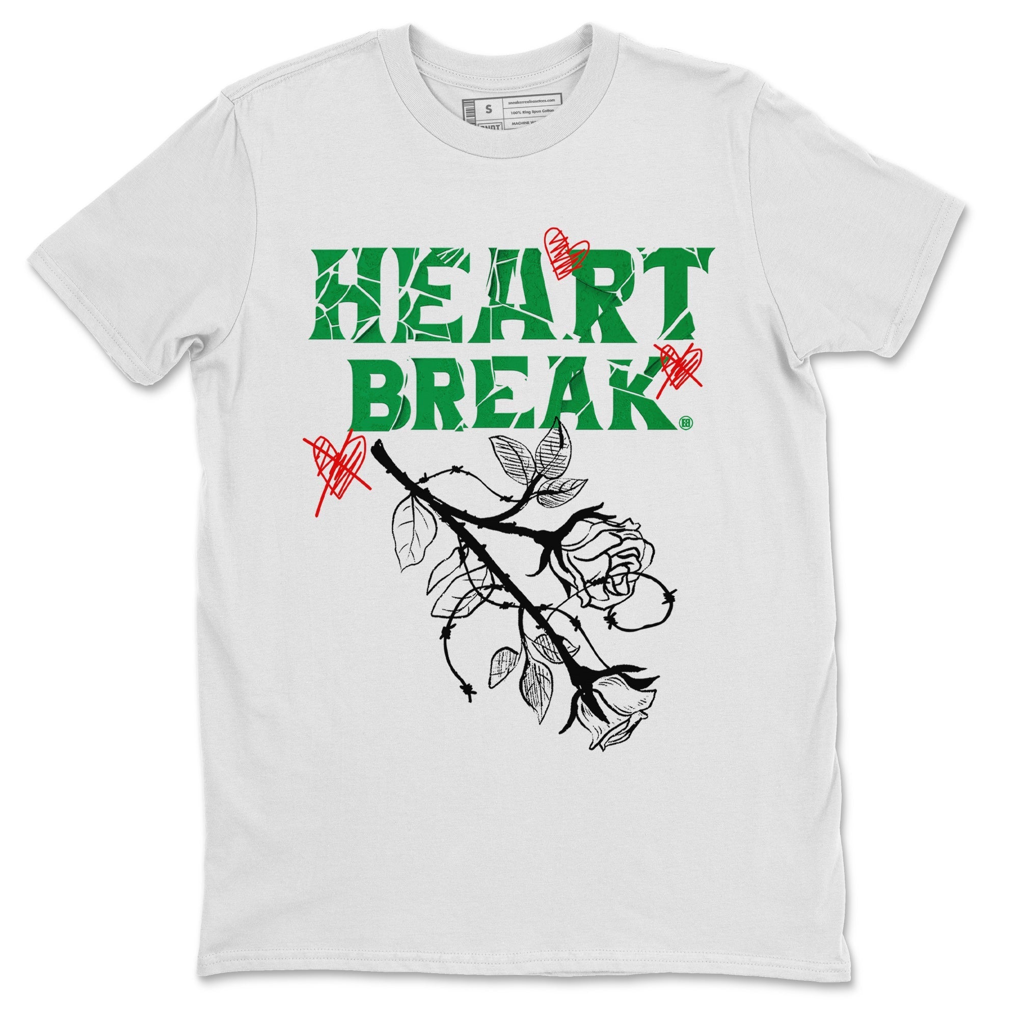 Heart Break Unisex Tops - Air Jordan 3 Lucky Green