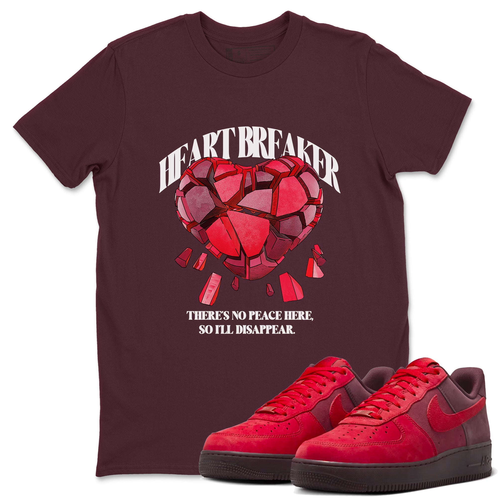 Heart Breaker snkmatch Tees - Air Force 1 Layers Of Love