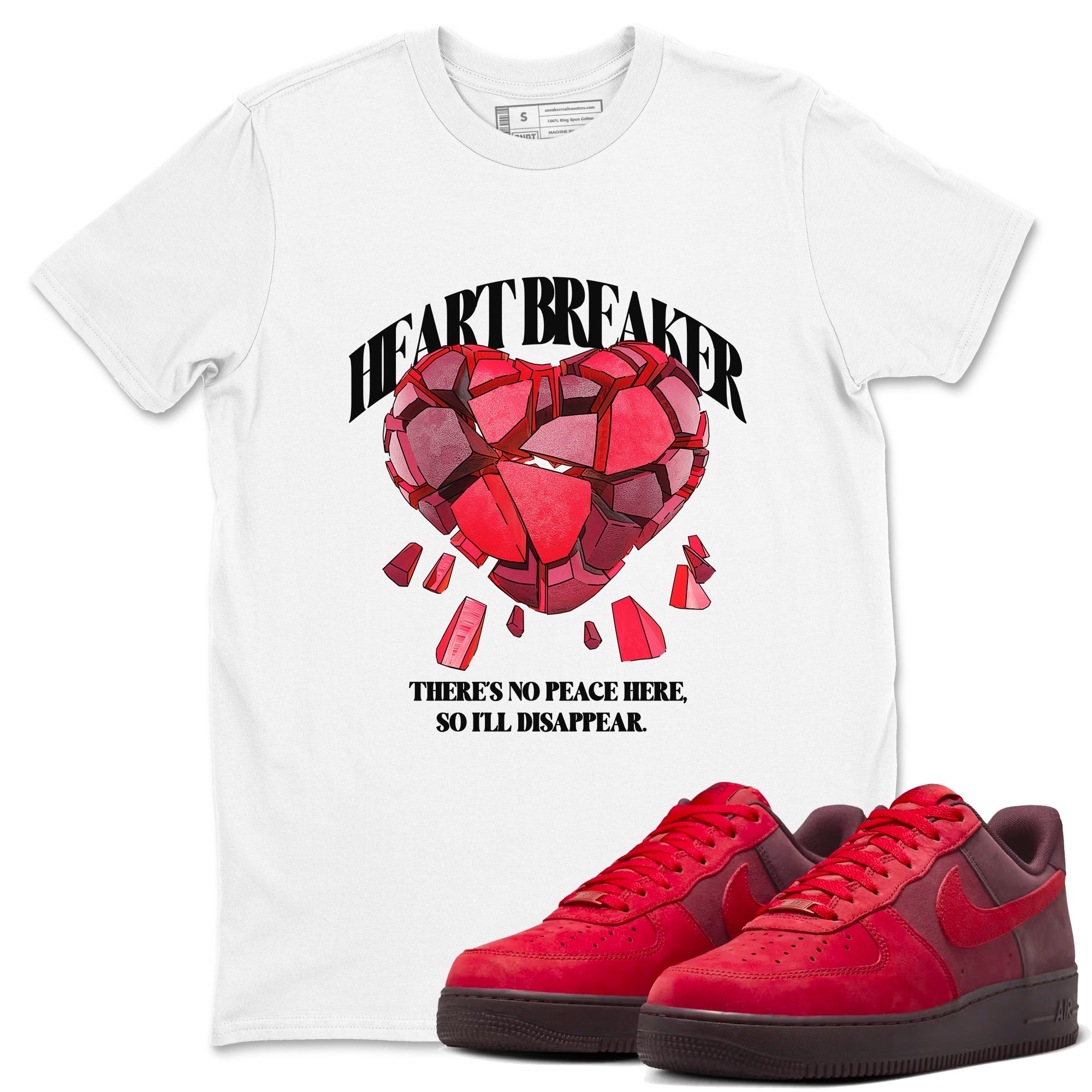 Heart Breaker snkmatch Tees - Air Force 1 Layers Of Love