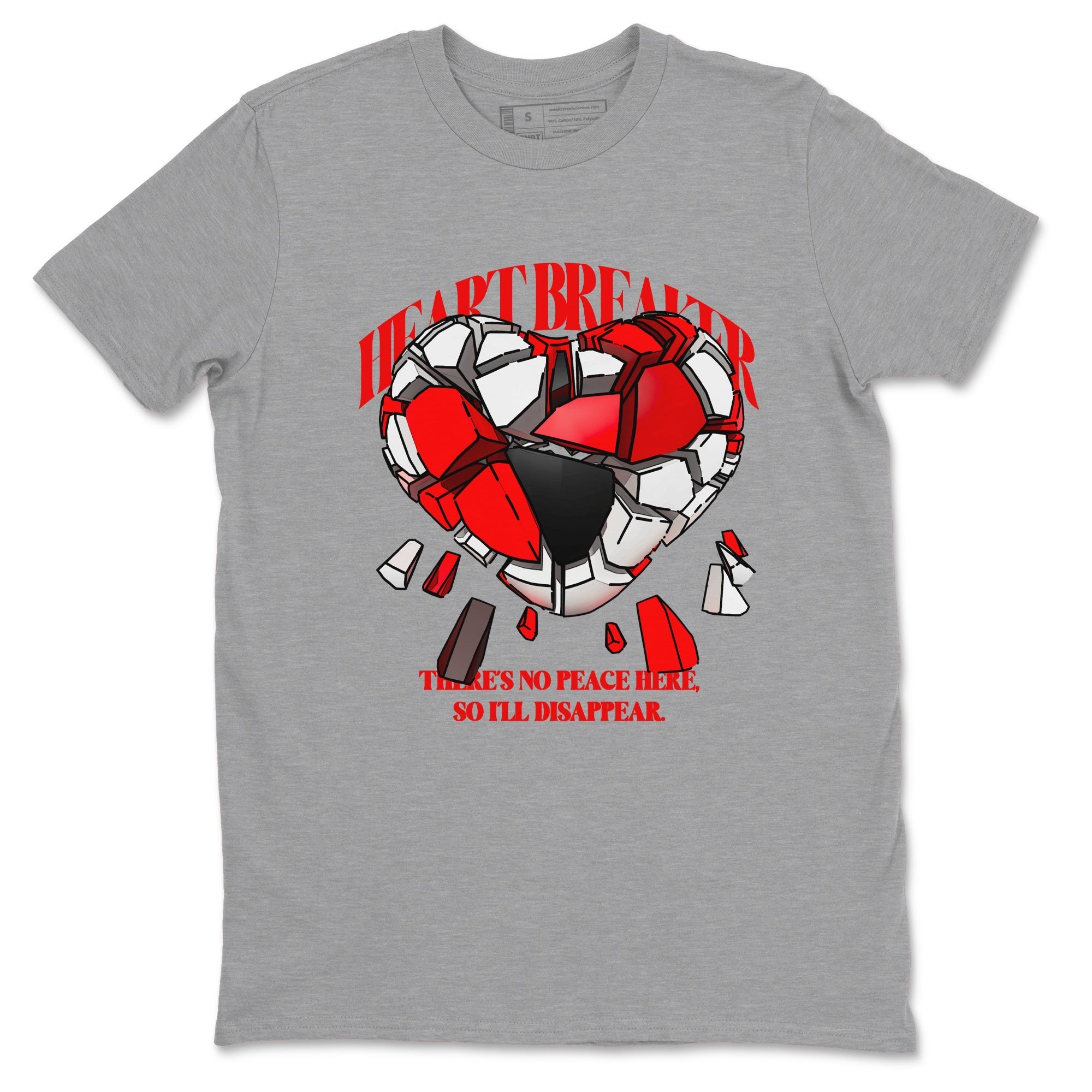 Heart Breaker snkmatch Tees - Air Jordan 1 Black Toe Reimagined