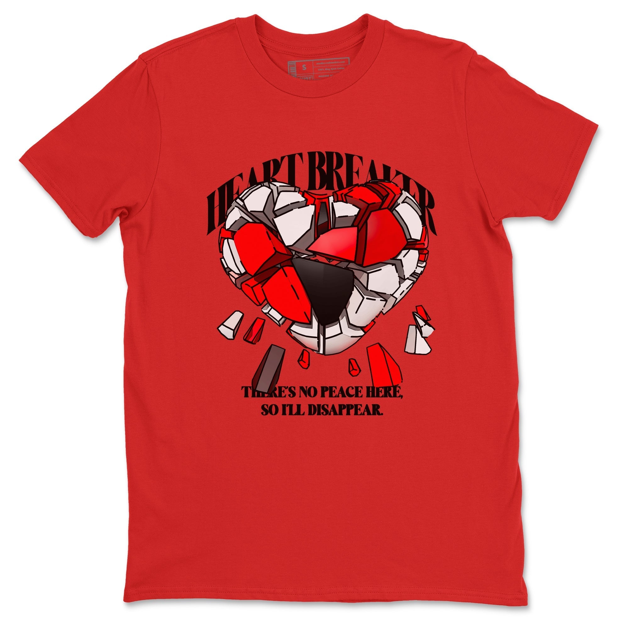 Heart Breaker snkmatch Tees - Air Jordan 1 Black Toe Reimagined