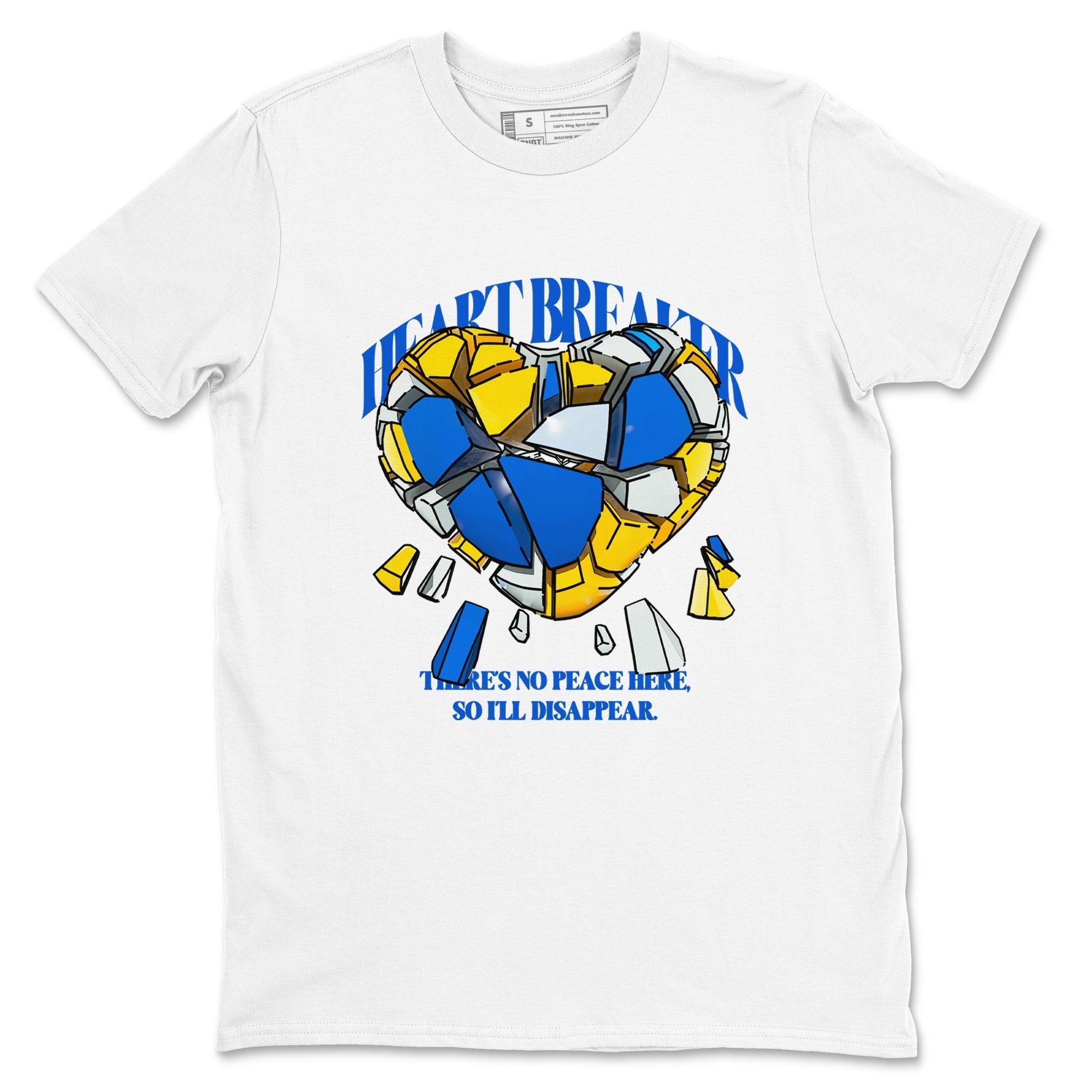 Heart Breaker snkmatch Tees - Air Jordan 1 Travis Scott Canary