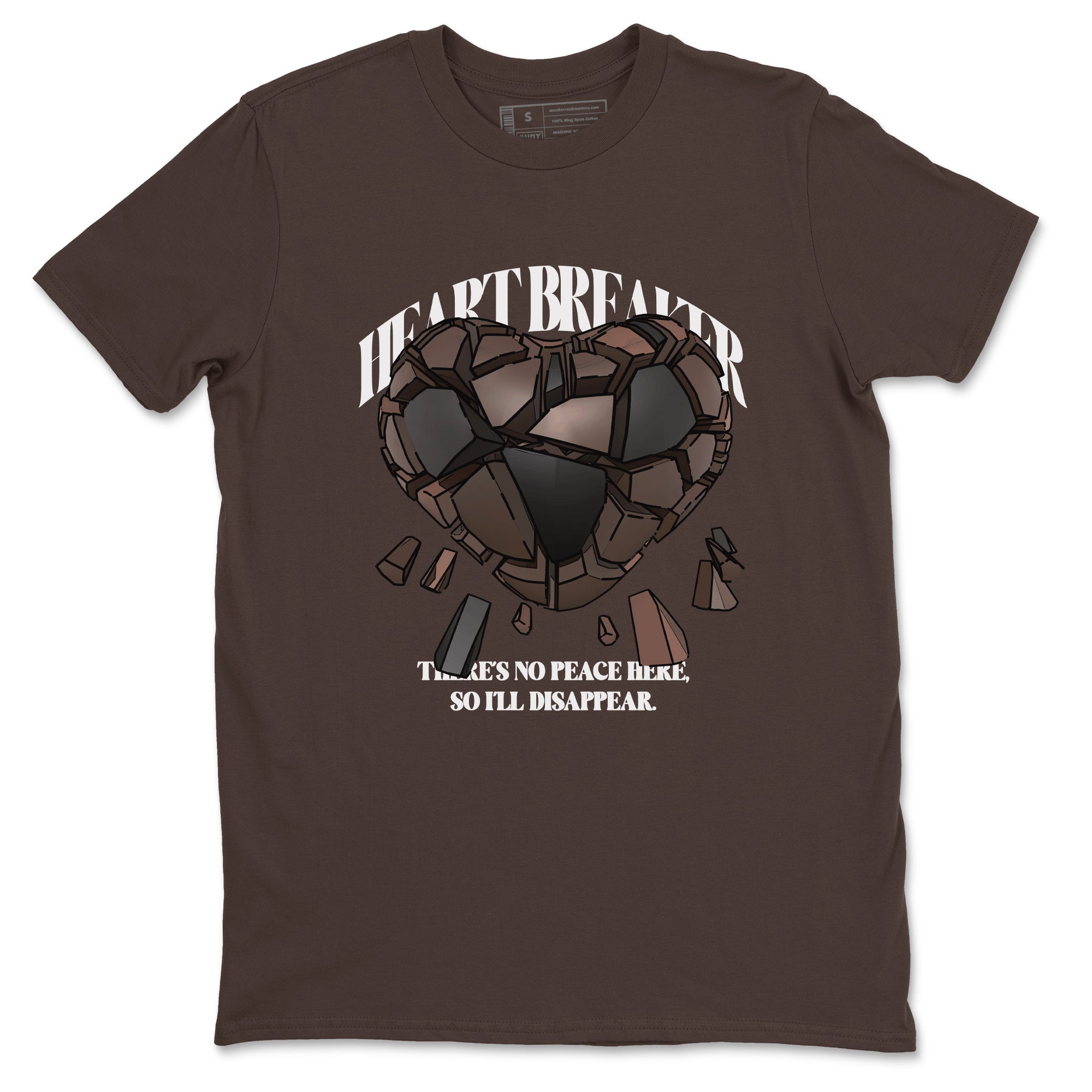Heart Breaker snkmatch Tees - Air Jordan 1 Travis Scott Velvet Brown