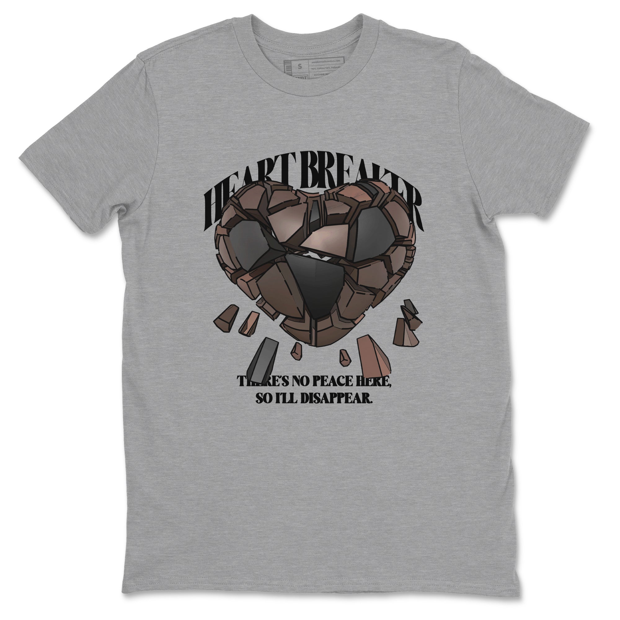 Heart Breaker snkmatch Tees - Air Jordan 1 Travis Scott Velvet Brown