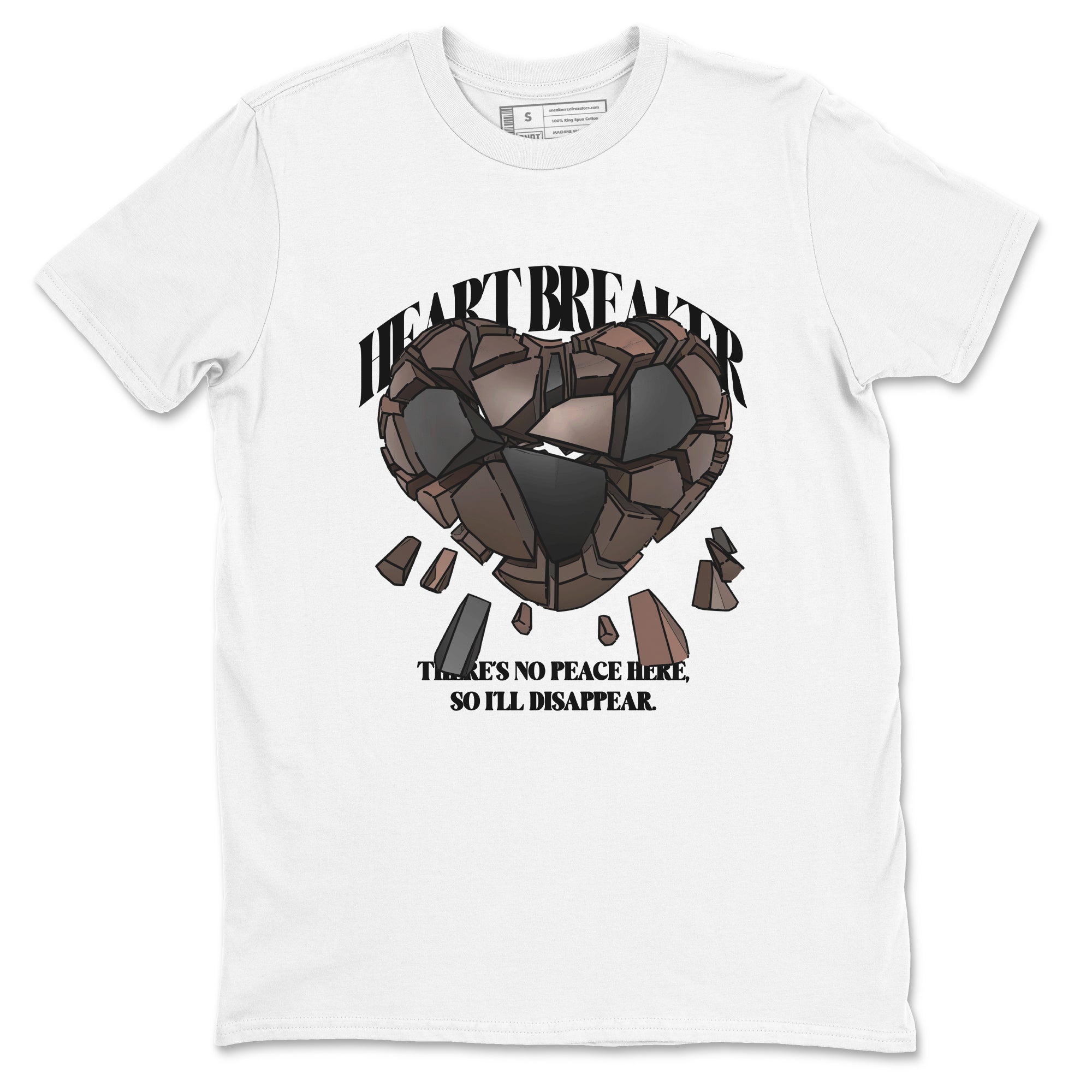 Heart Breaker snkmatch Tees - Air Jordan 1 Travis Scott Velvet Brown