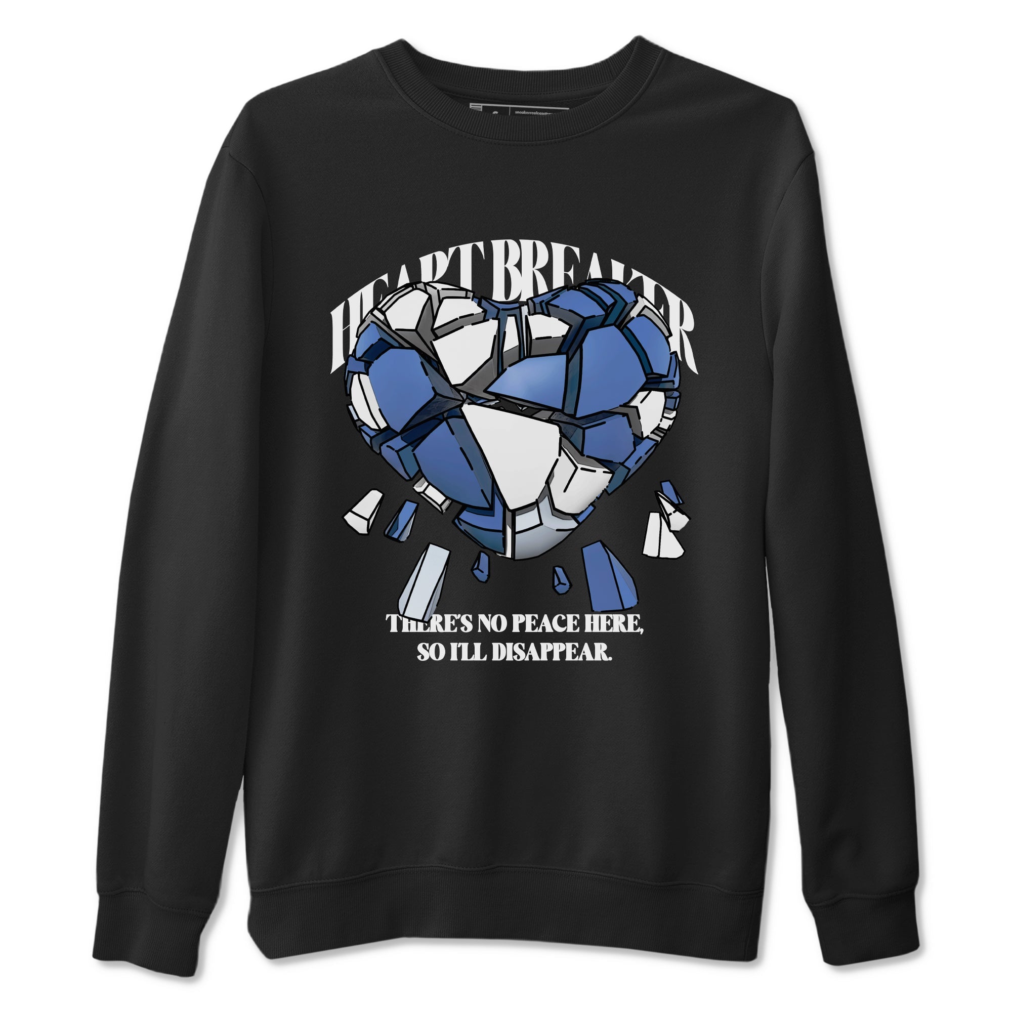 Heart Breaker snkmatch Tees - Air Jordan 11 Diffused Blue