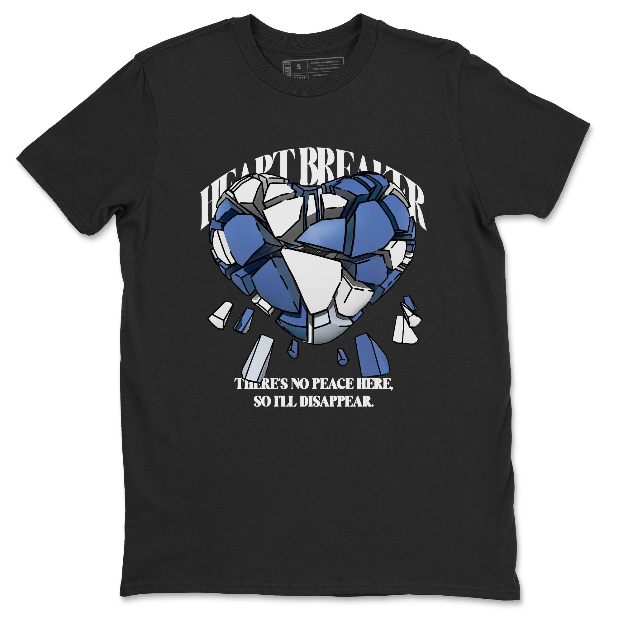 Heart Breaker snkmatch Tees - Air Jordan 11 Diffused Blue