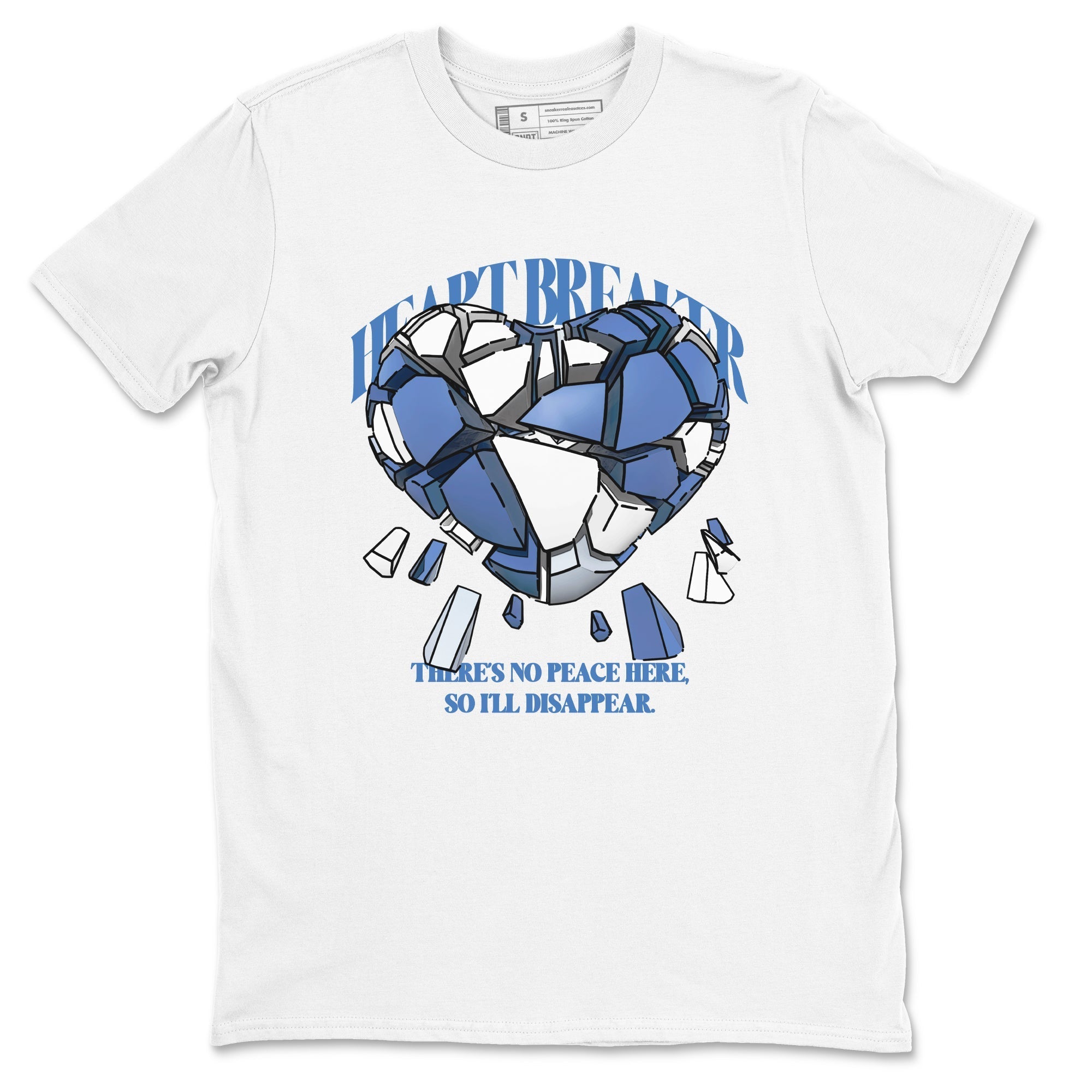 Heart Breaker snkmatch Tees - Air Jordan 11 Diffused Blue