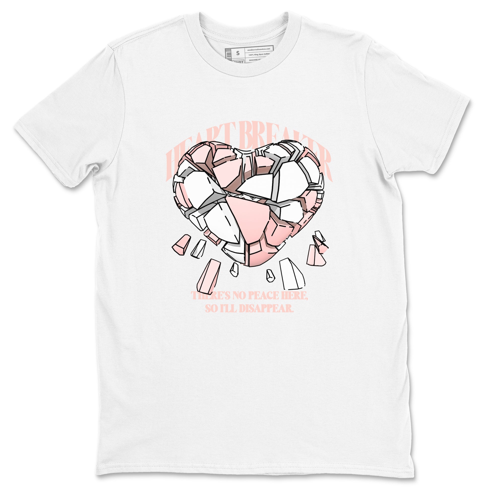 Heart Breaker snkmatch Tees - Air Jordan 11 Legend Pink