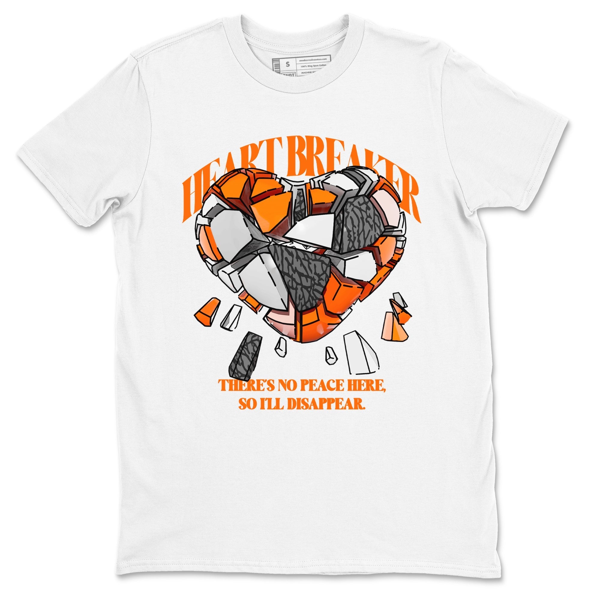 Heart Breaker snkmatch Tees - Air Jordan 3 Georgia Peach