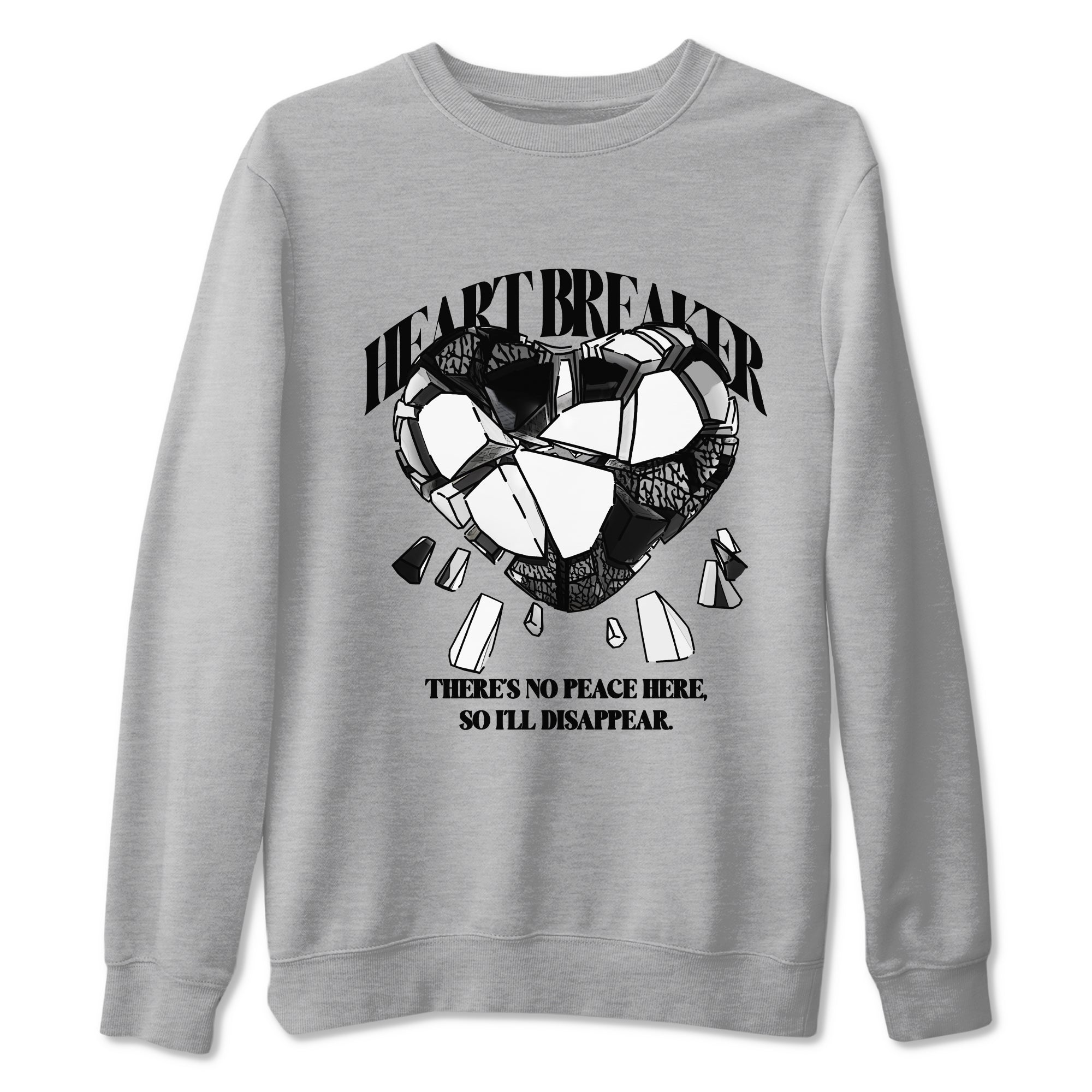 Heart Breaker snkmatch Tees - Air Jordan 3 Green Glow