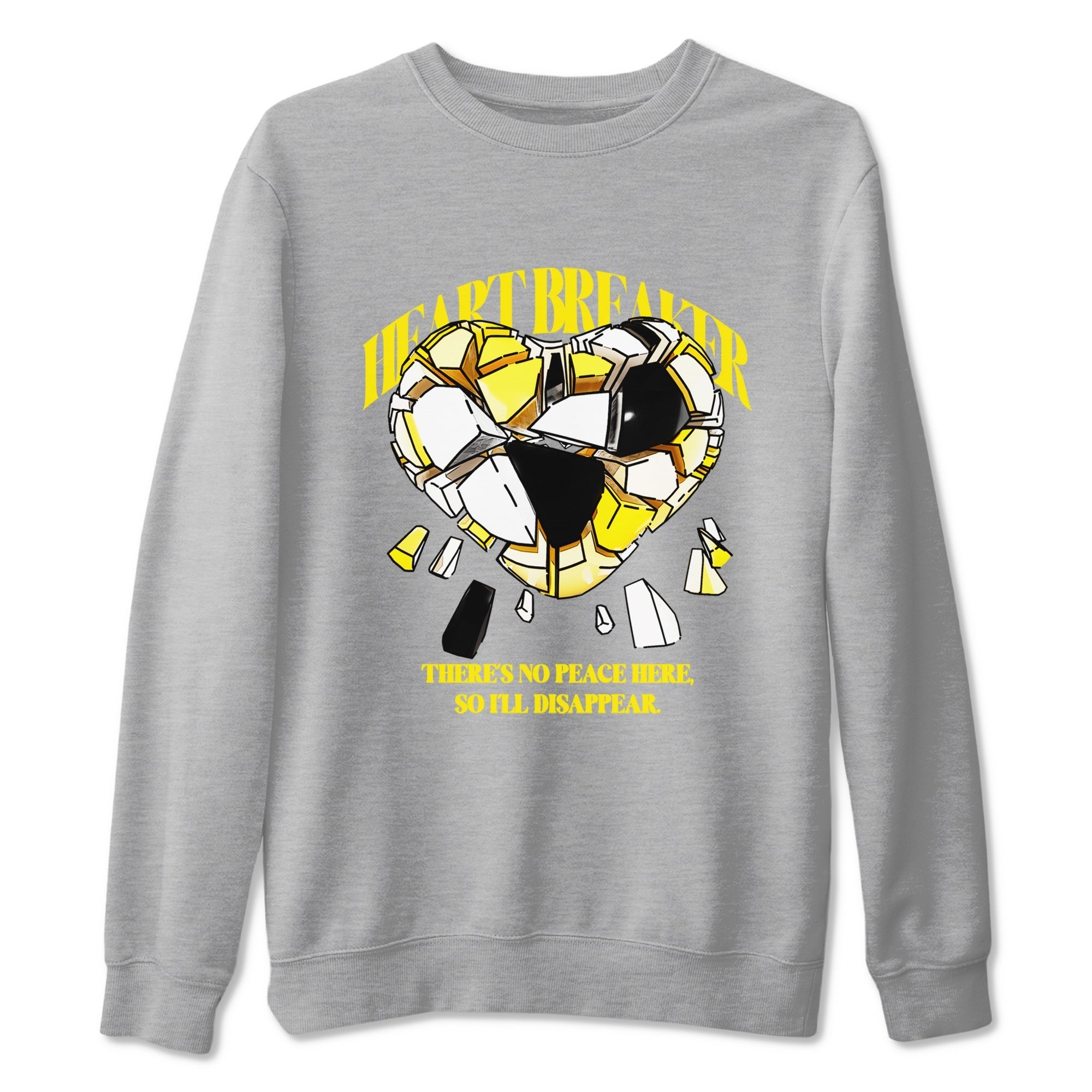 Heart Breaker snkmatch Tees - Air Jordan 4 Vivid Sulfur