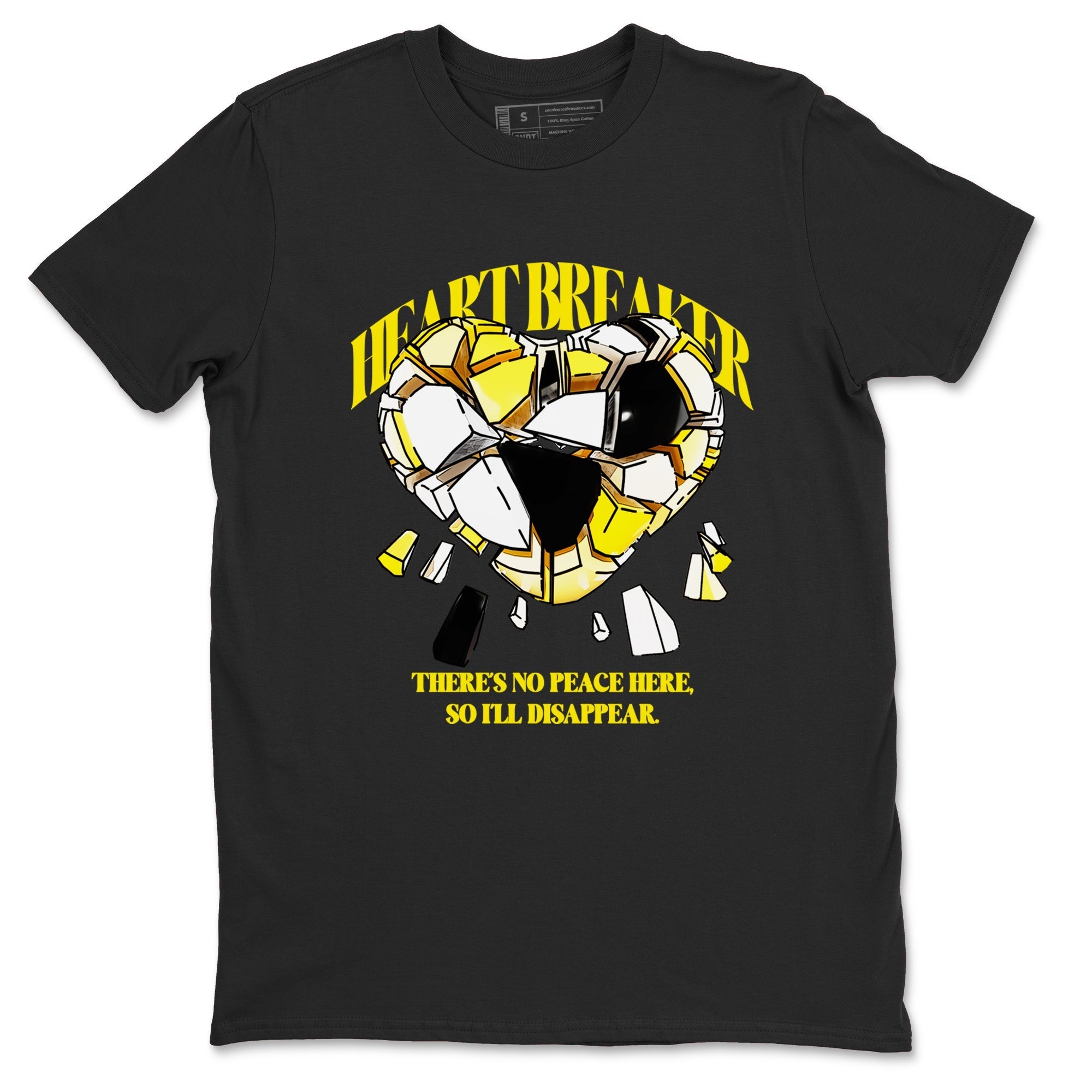 Heart Breaker snkmatch Tees - Air Jordan 4 Vivid Sulfur