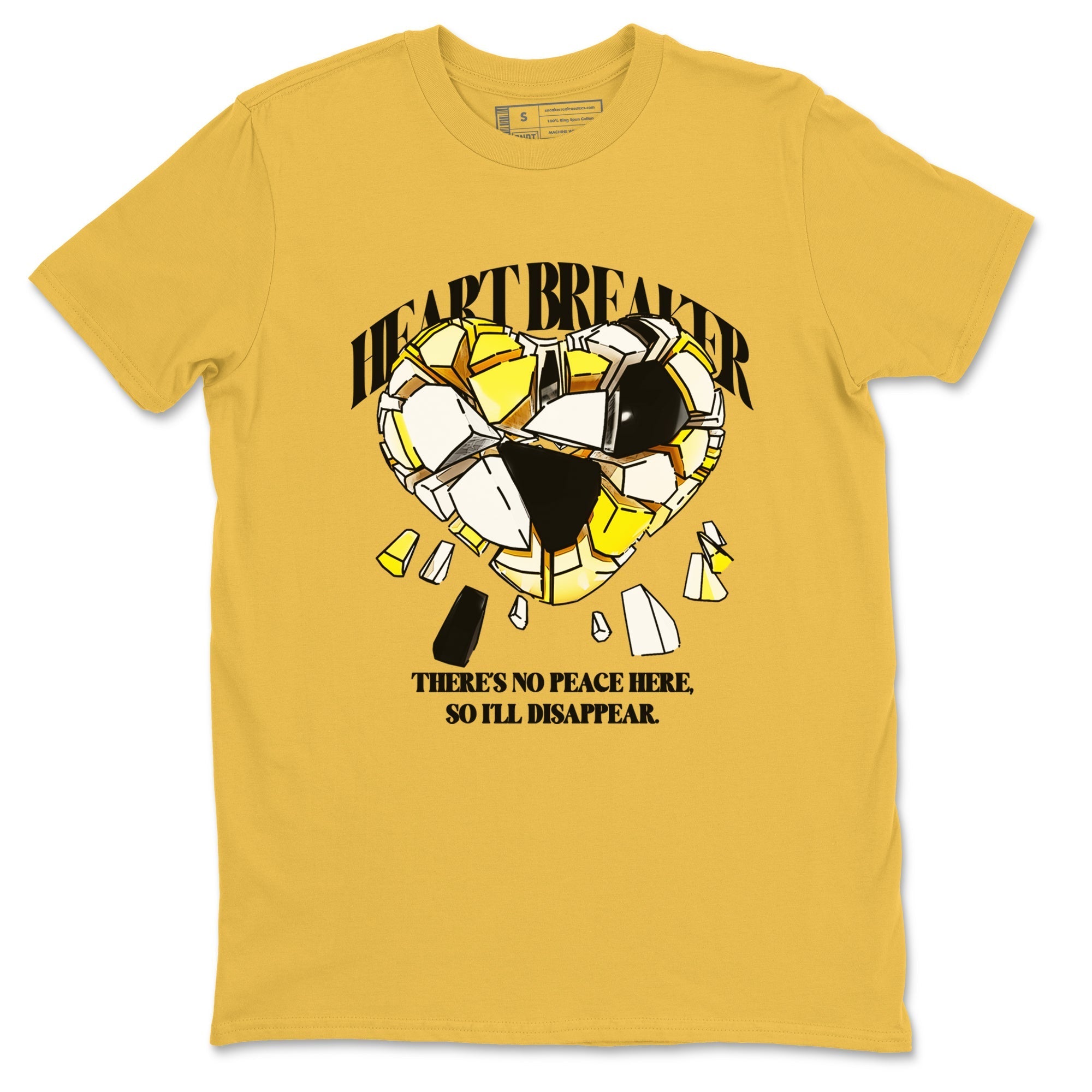Heart Breaker snkmatch Tees - Air Jordan 4 Vivid Sulfur