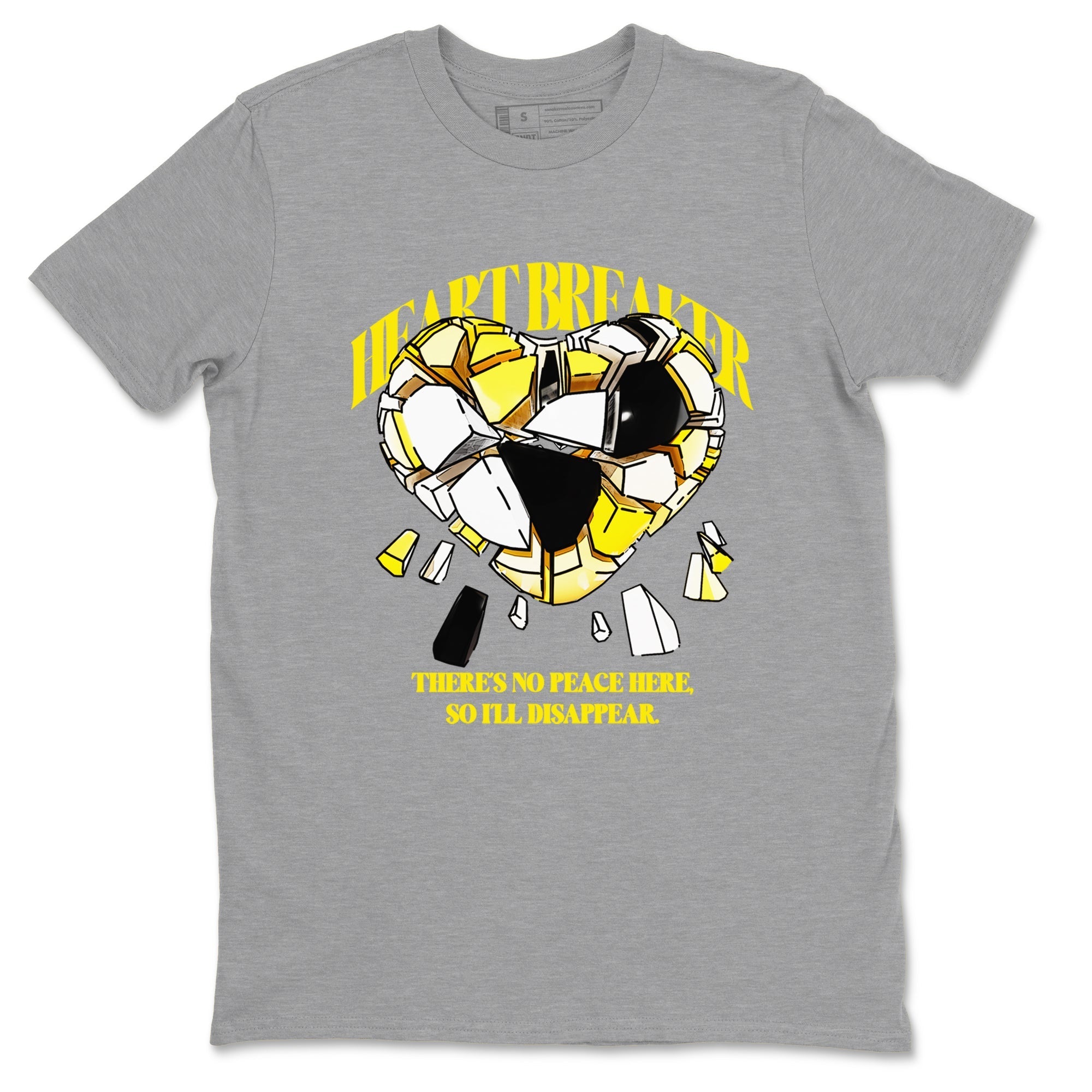 Heart Breaker snkmatch Tees - Air Jordan 4 Vivid Sulfur