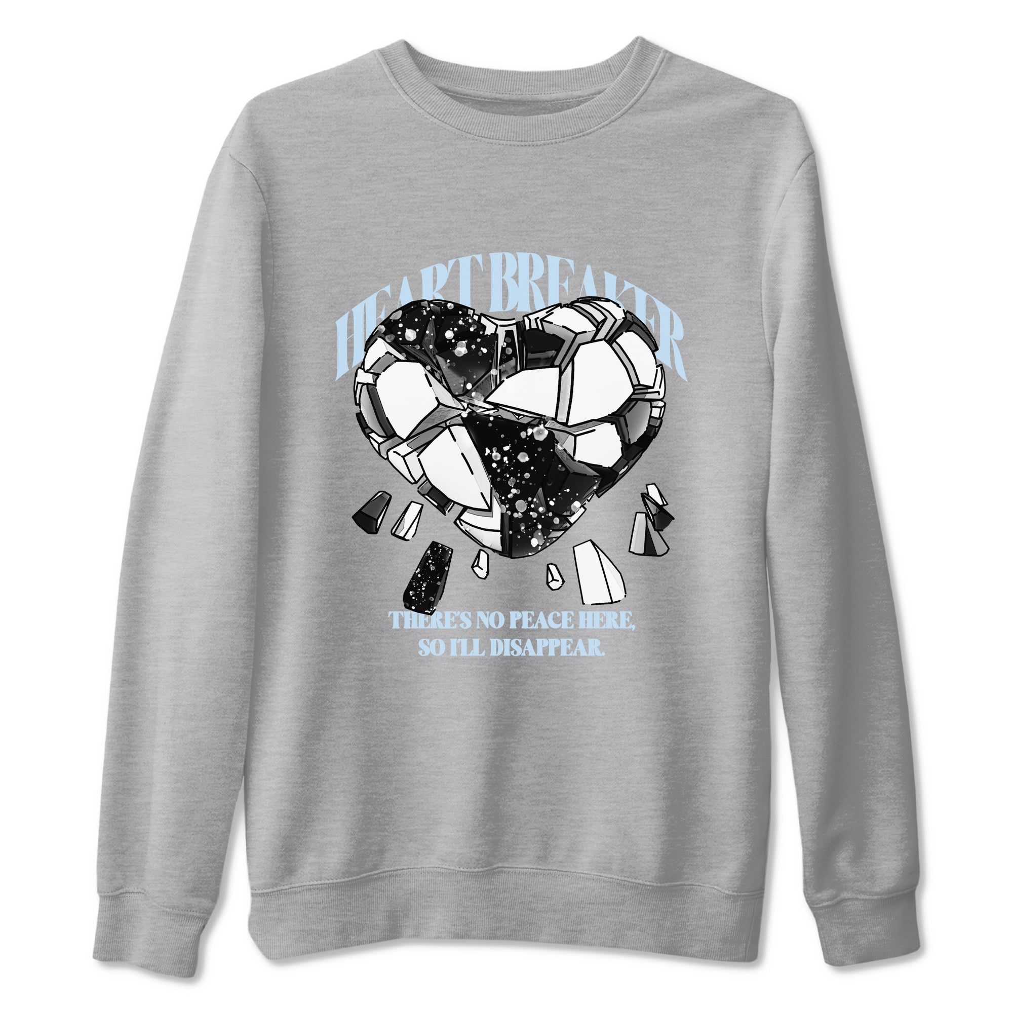 Heart Breaker snkmatch Tees - Air Jordan 6 White Black