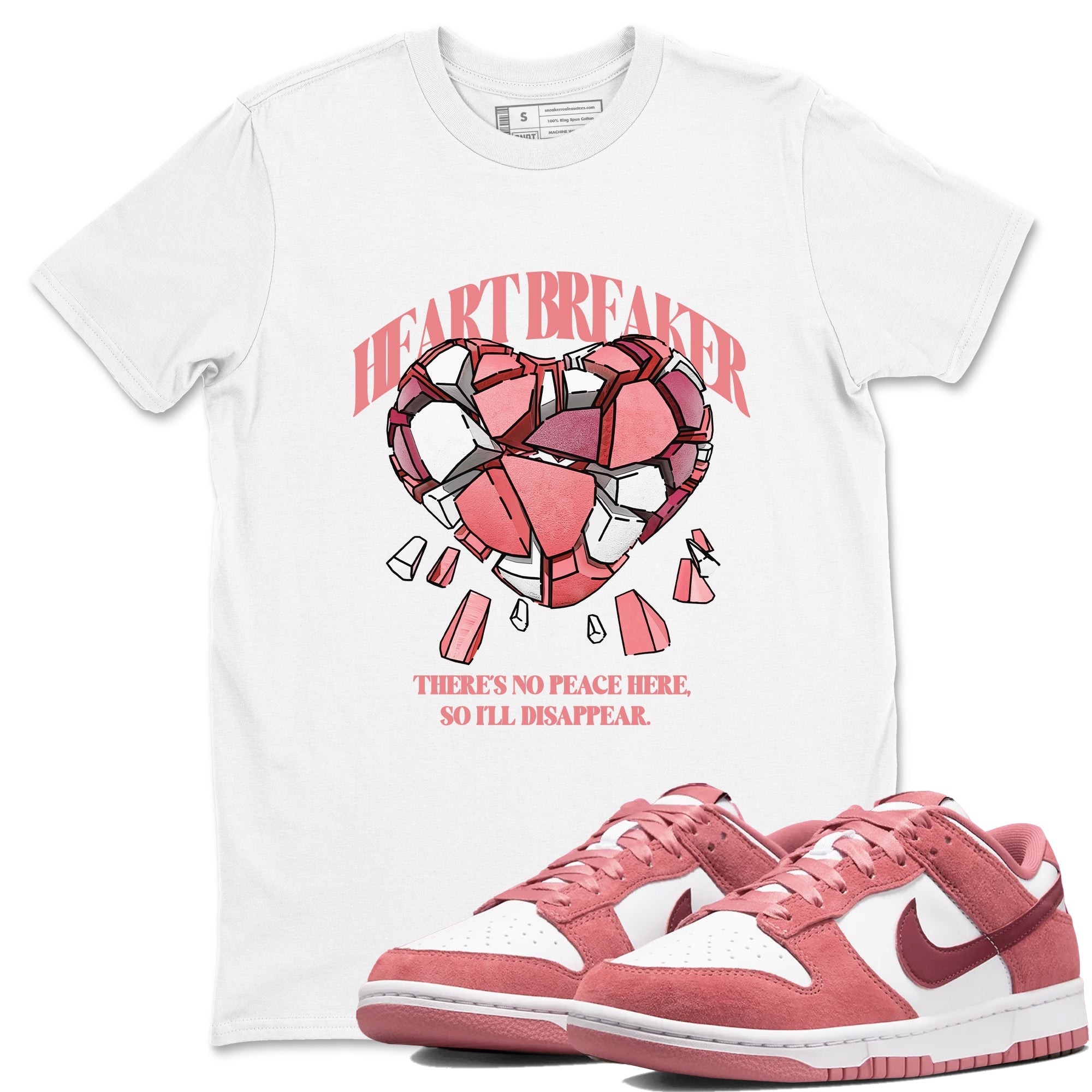 Heart Breaker snkmatch Tees - Dunk Valentines Day 2024