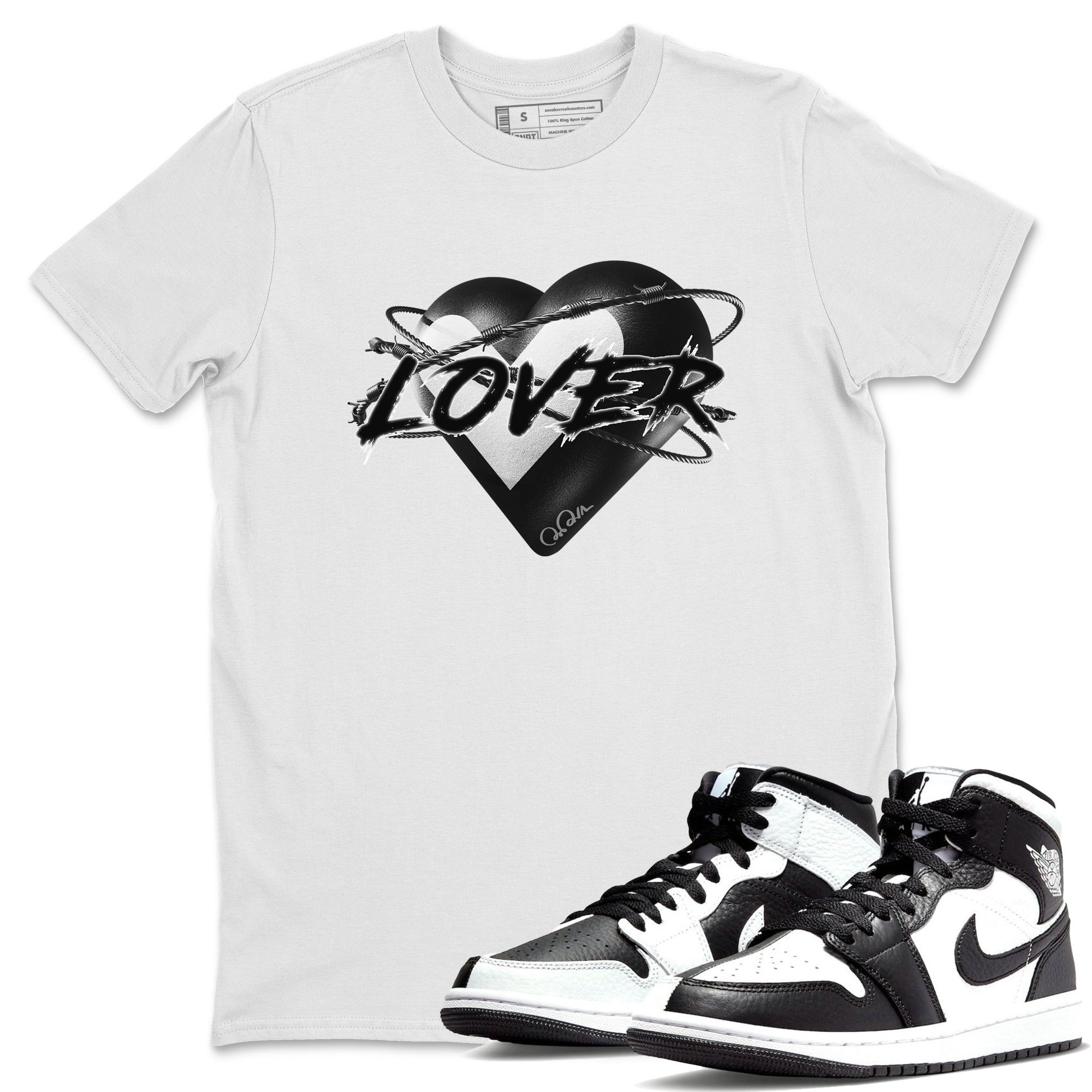 Heart Lover Unisex Tops - Air Jordan 1 Homage