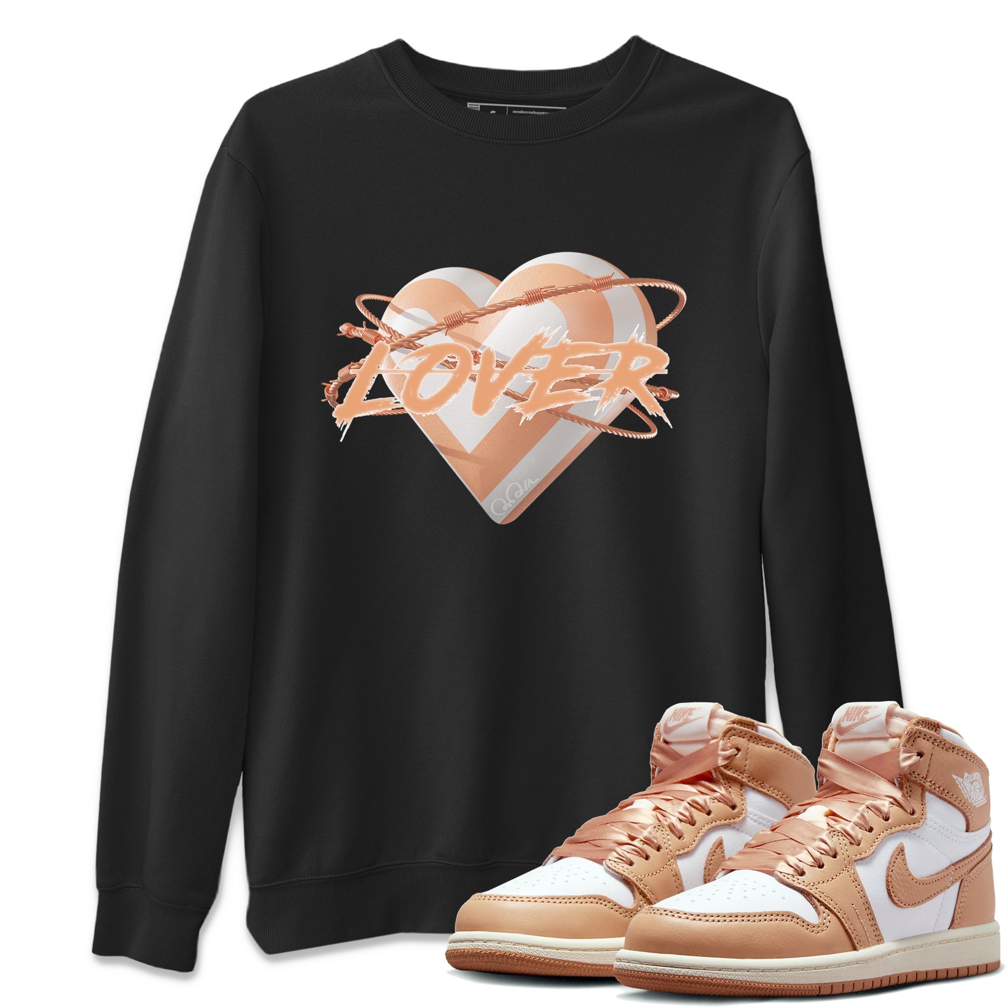 Heart Lover snkmatch Tee - Air Jordan 1 Praline