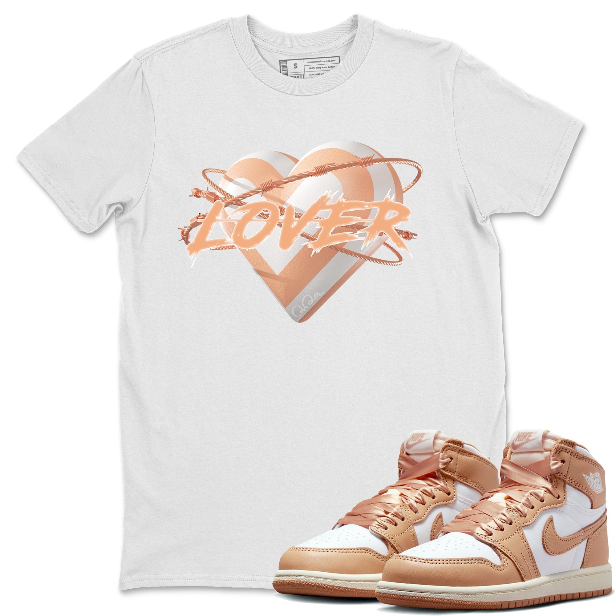 Heart Lover snkmatch Tee - Air Jordan 1 Praline