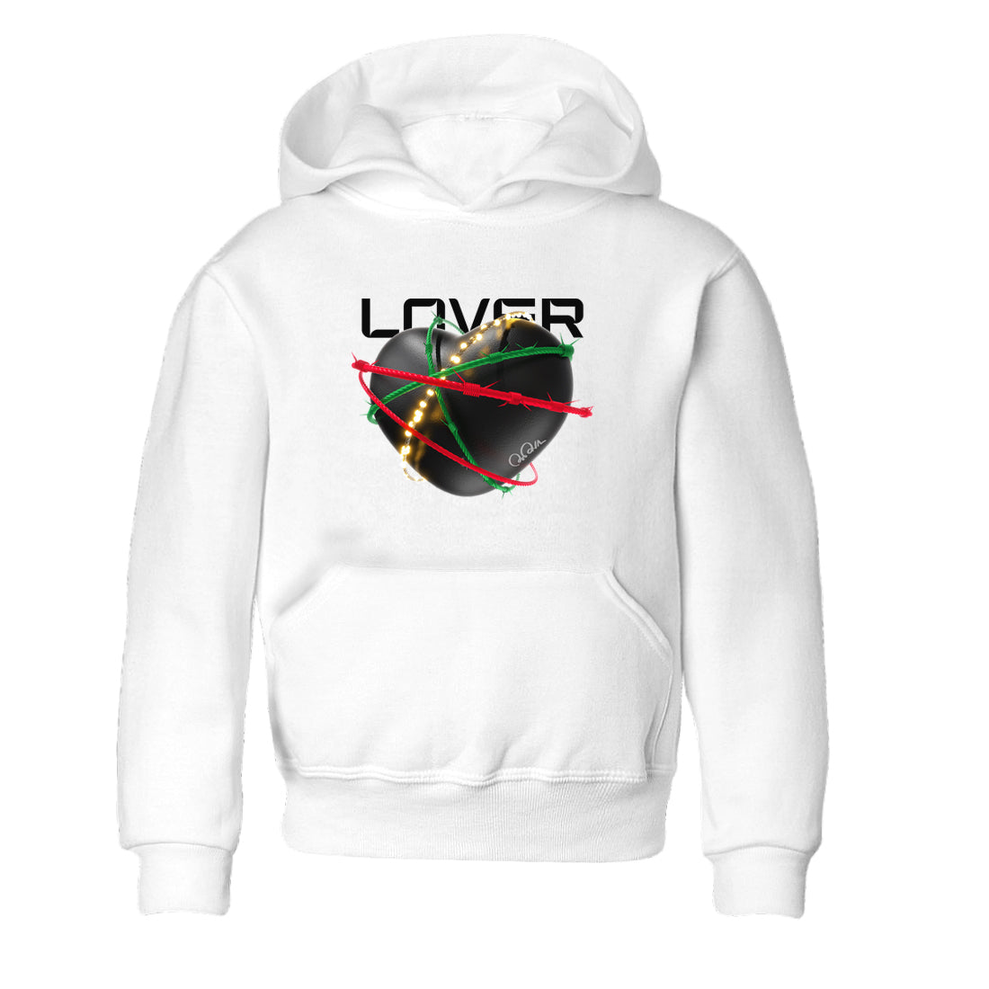 Heart Lover snkmatch Tee Kids - Air Jordan 2 Christmas