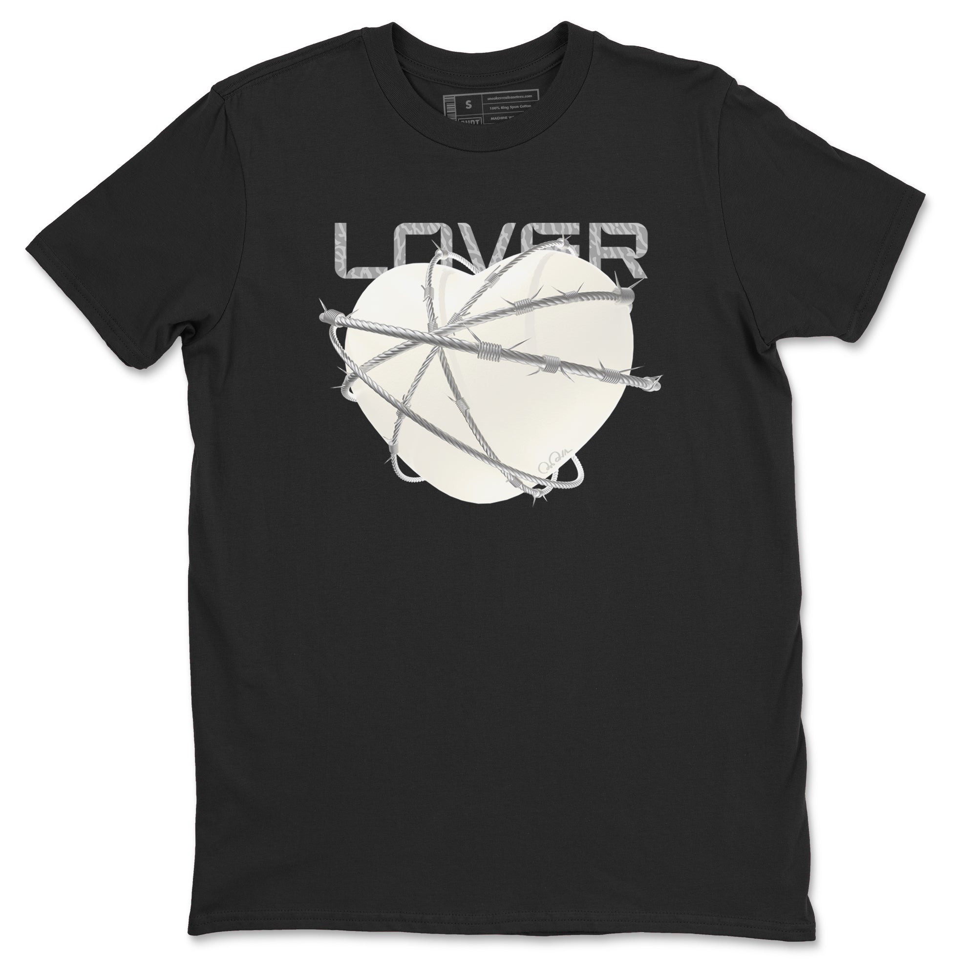 Heart Lover snkmatch Tees - Air Jordan 3 Ivory
